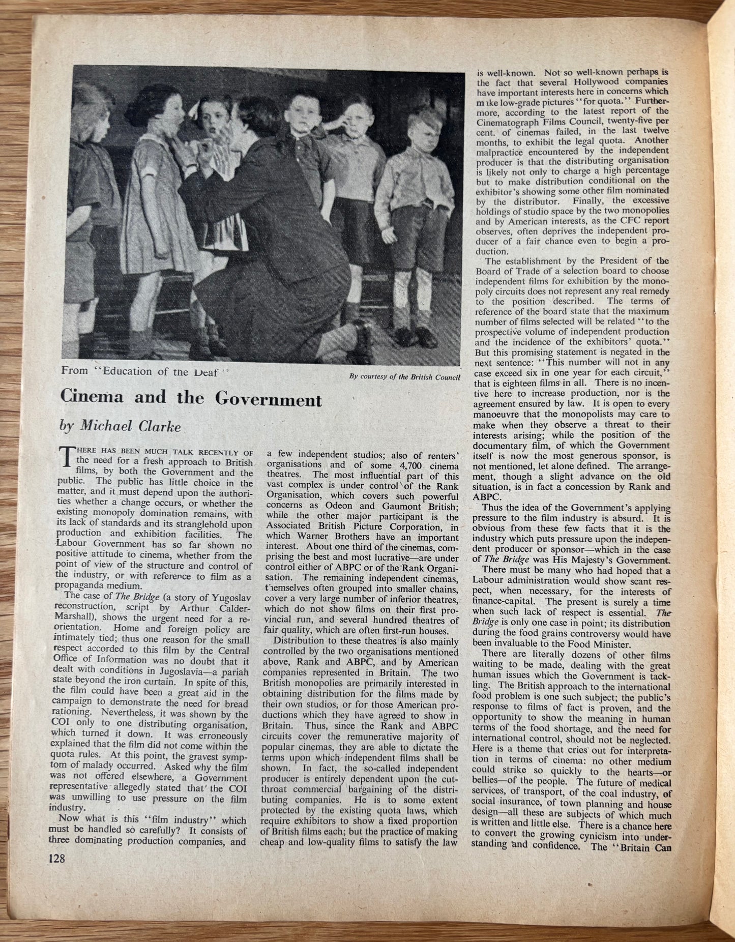 Ronald Searle OUR TIME Magazine January 1947 Artist- Craftsman 1940’s Barnett Freedman