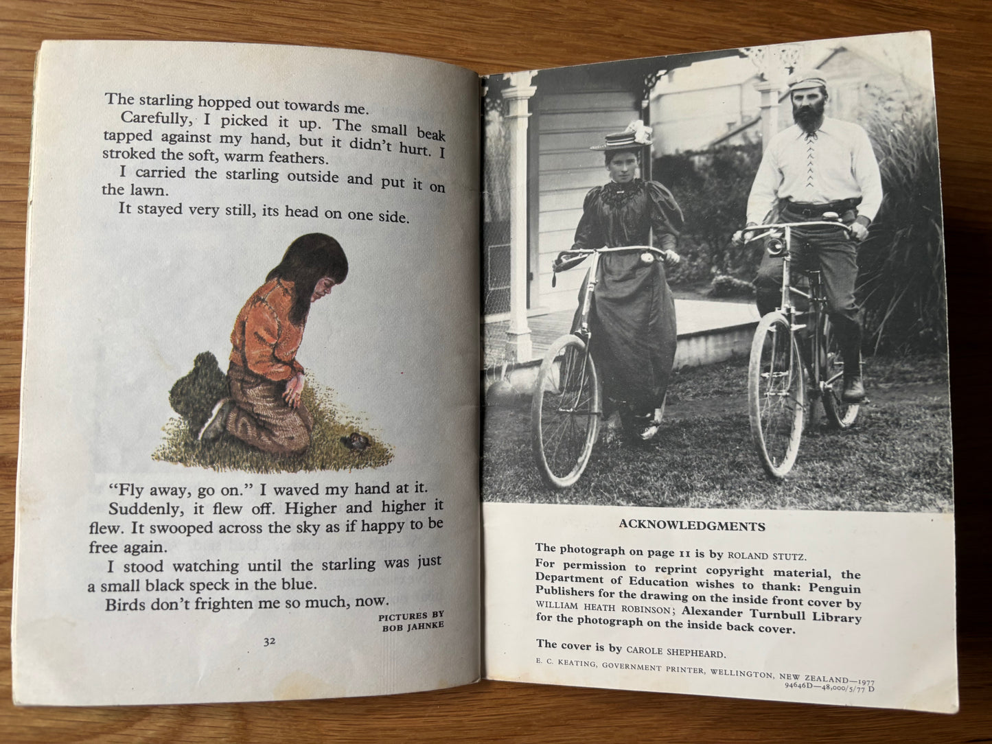 Carole Shepheard SCHOOL JOURNAL Part 1 No 2 1978 NEW ZEALAND Illustrated Stories