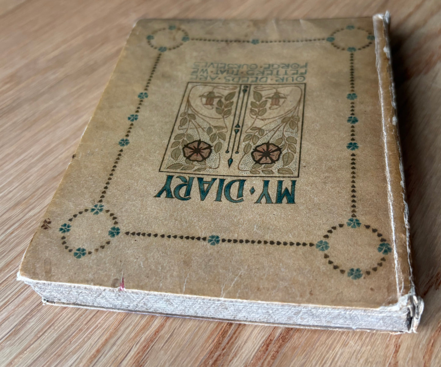 1910's ARTS & CRAFTS LIBERTY DIARY Jessie M King Style Binding OF LONDON