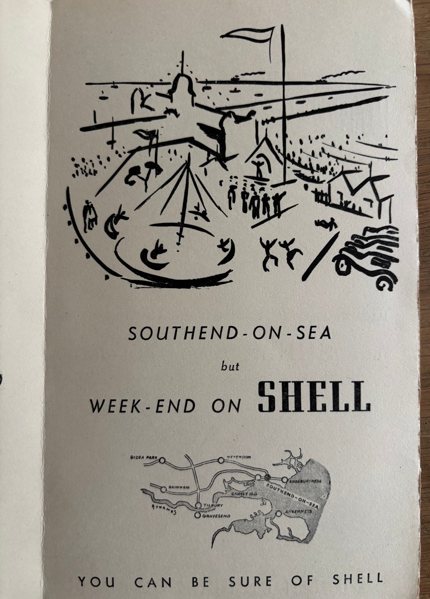 1930’s Edward Bawden 24 RECENT SHELL ADVERTISEMENTS Booklet Cartoons ILLUSTRATED
