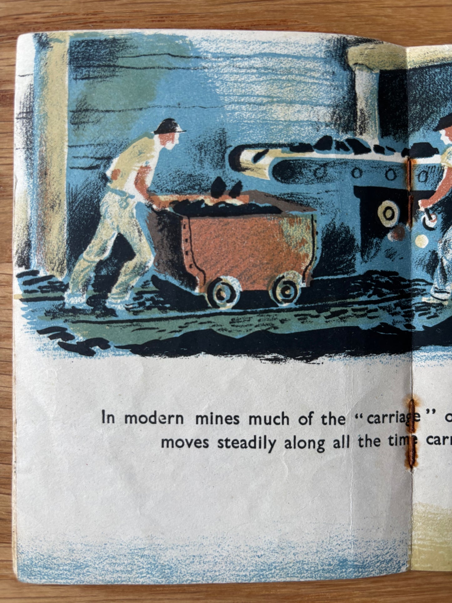 Clifford Rowe THE STORY OF COAL Bantam Picture Book No 34 TRANSATLANTIC ARTS 1940’s