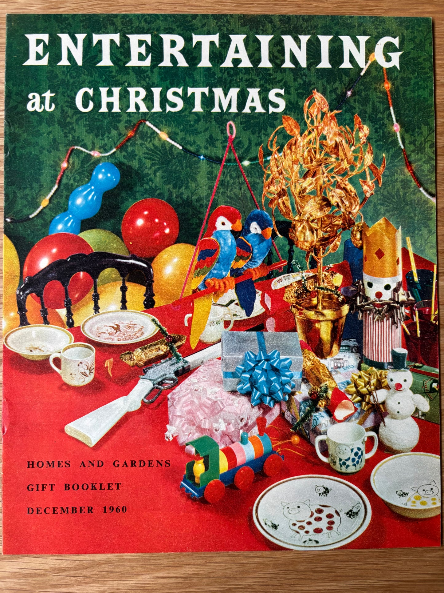 Audrey Stephenson HOMES AND GARDENS CHRISTMAS Magazine December 1960 ILLUSTRATED