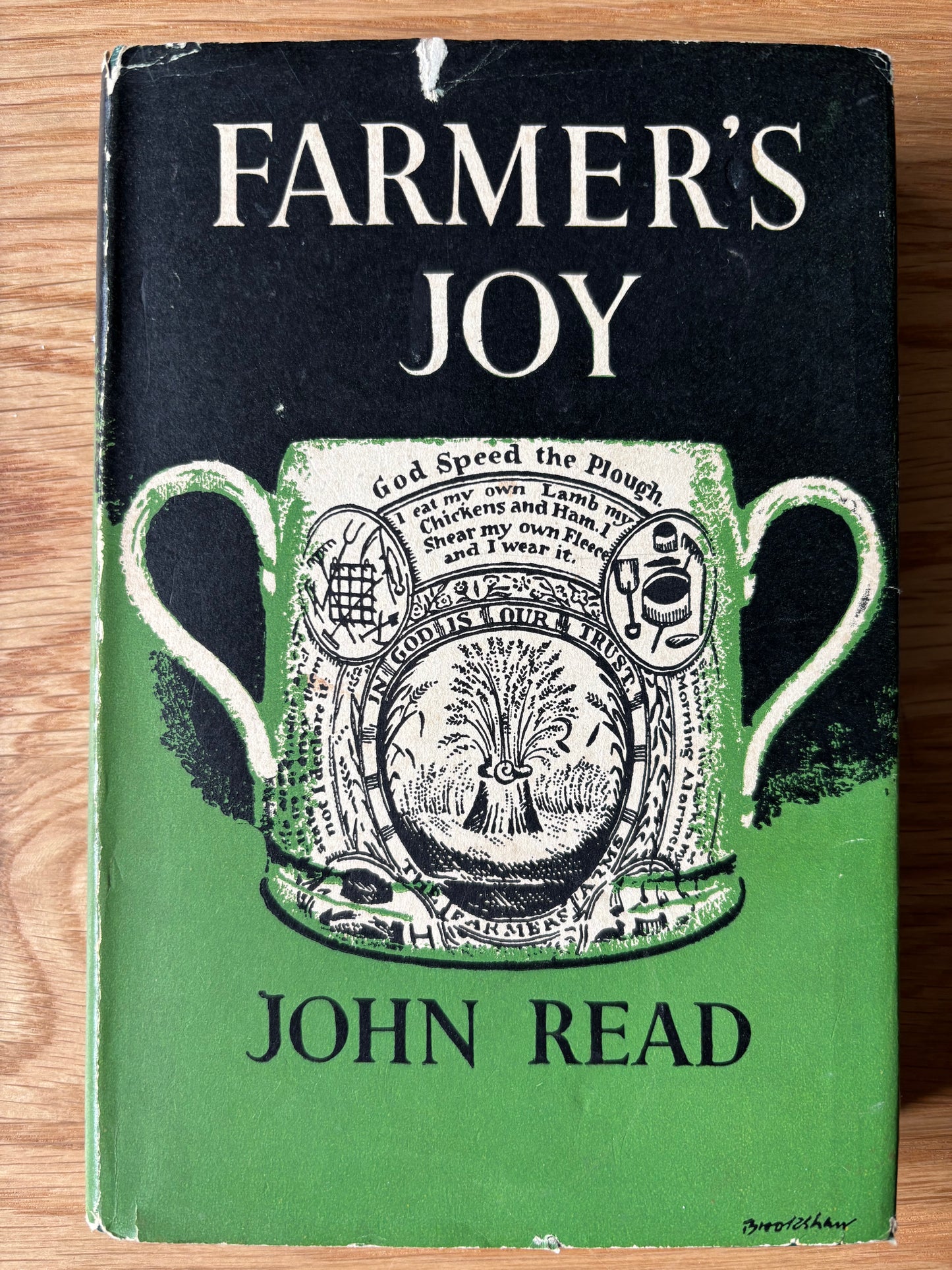 Drake Bradshaw FARMER’S JOY John Read 1st ED 1949 ILLUSTRATED