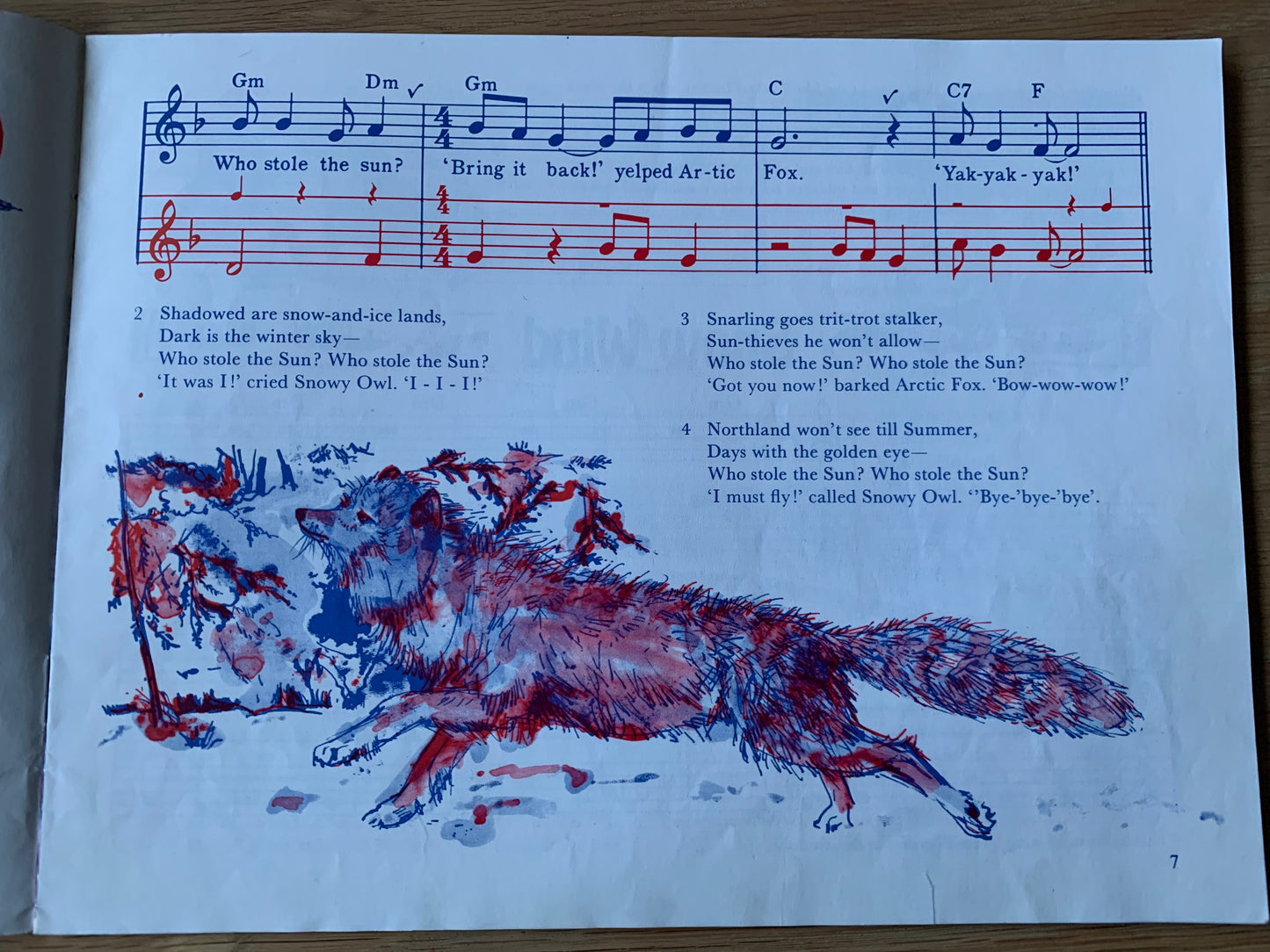 Margaret Theakston TIME AND TUNE 1977 ANARQAQ AND THE ANIMALS BBC Radio For Schools - transpontinebooks