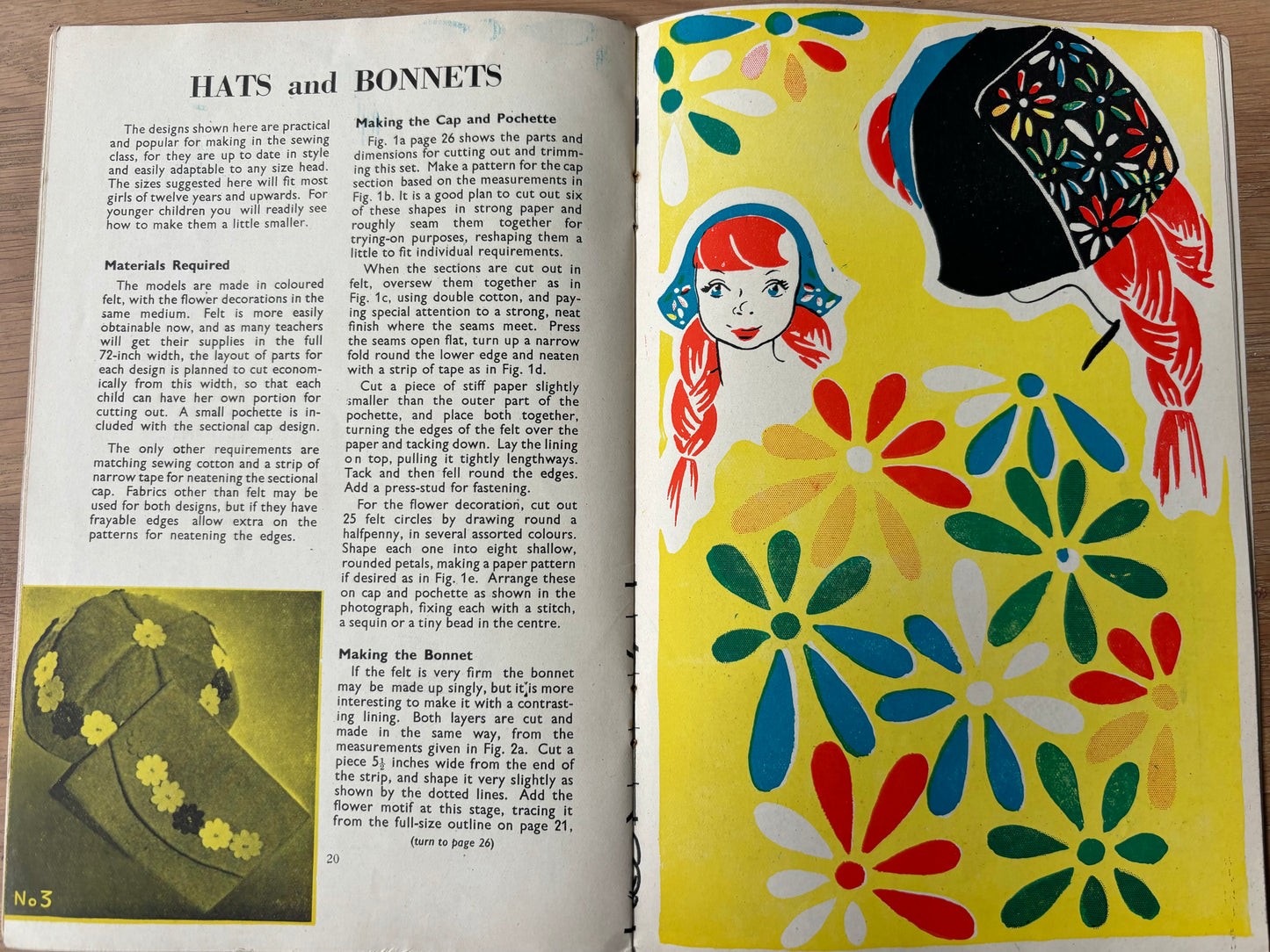 1950 ART AND CRAFT MAGAZINE Lettering CHILD EDUCATION Decorated Boxes - transpontinebooks