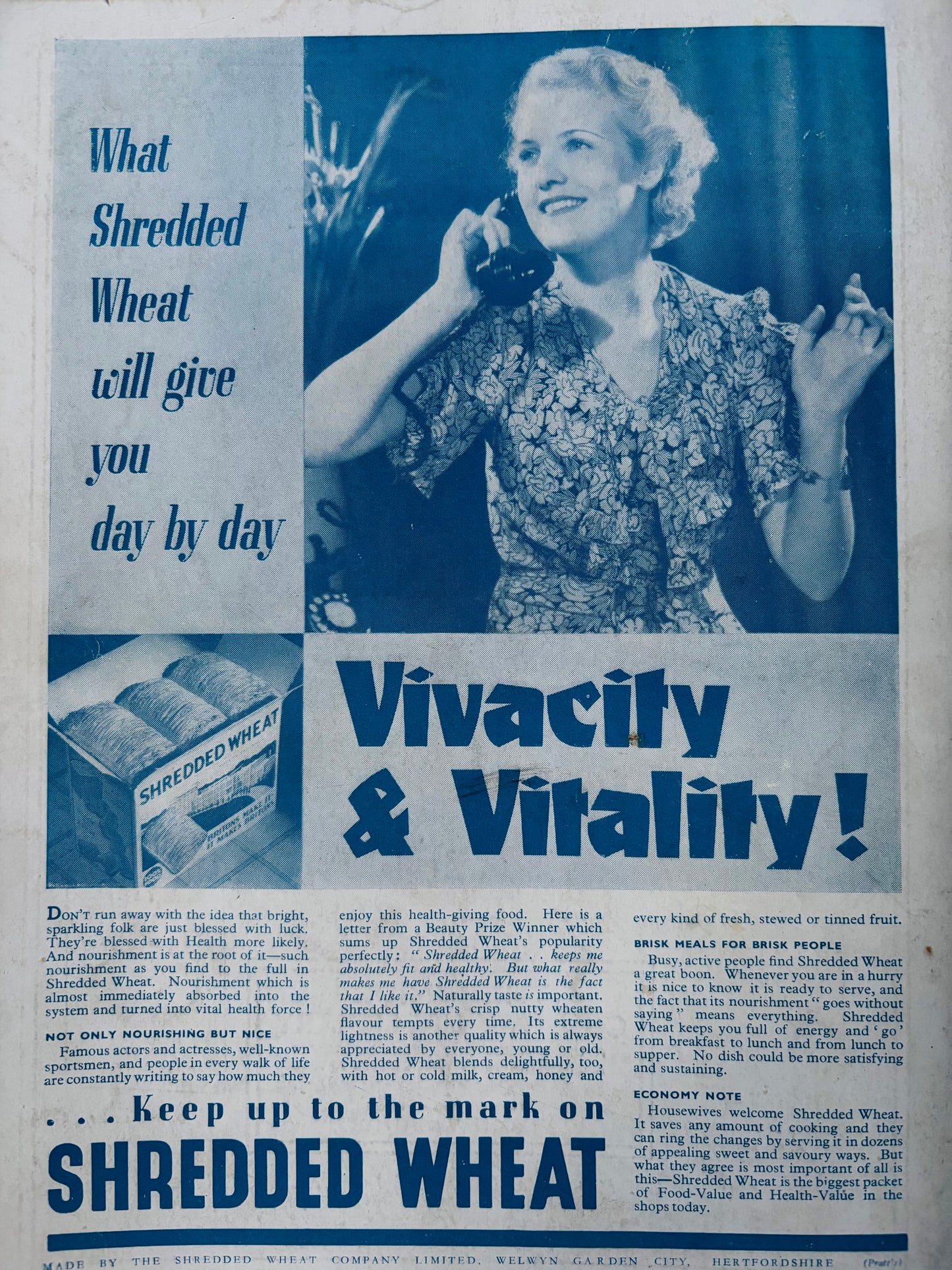1930’s HOMES AND GARDENS Magazine December 1936 Illustrated ADVERTS