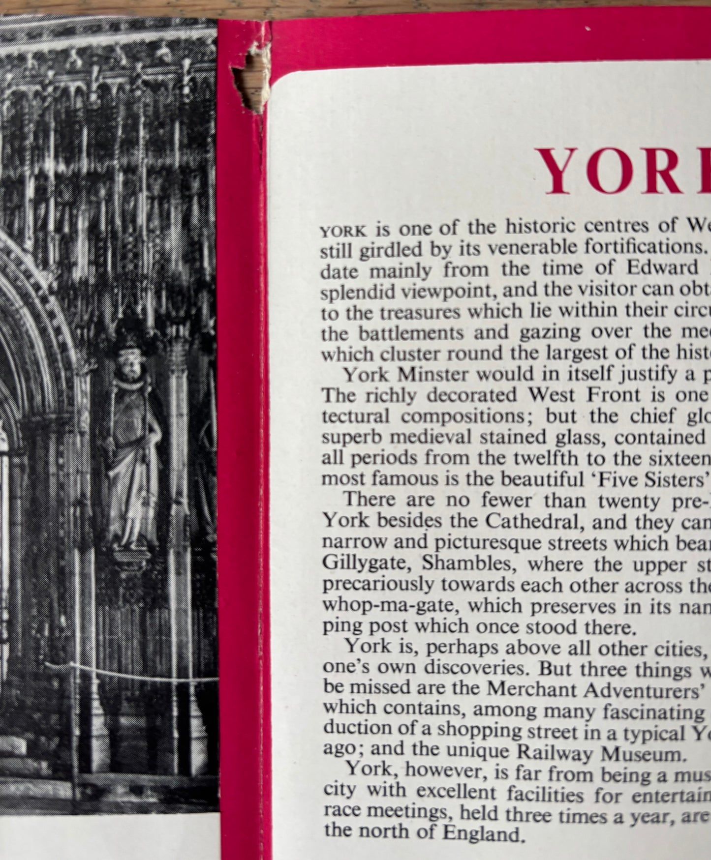 1951 Festival Of The Arts YORK & HARROGATE Come To Britain 6A LEAFLET
