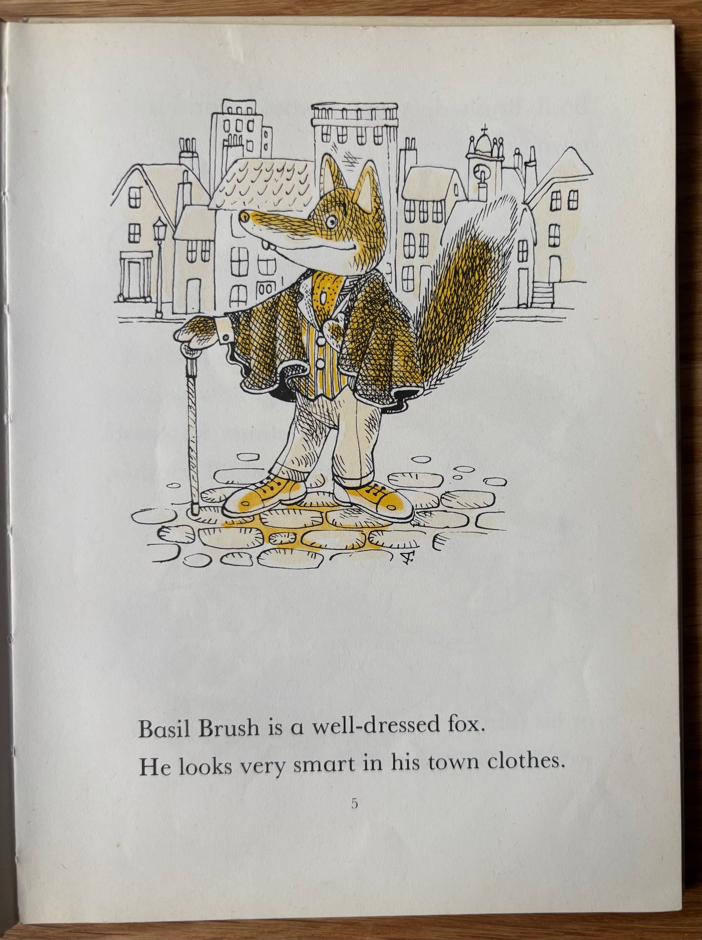 Peter Firmin BASIL BRUSH GOES BOATING HB Starting To Read 1974 Reprint ILLUSTRATED