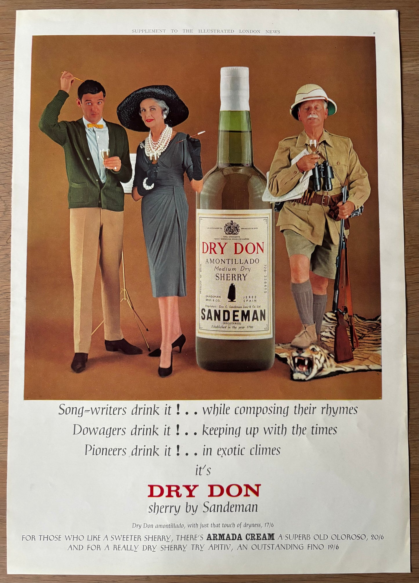 S R Badmin SHELL GUIDE TO NORTHAMPTONSHIRE ADVERT Original Large Ad 1960’s