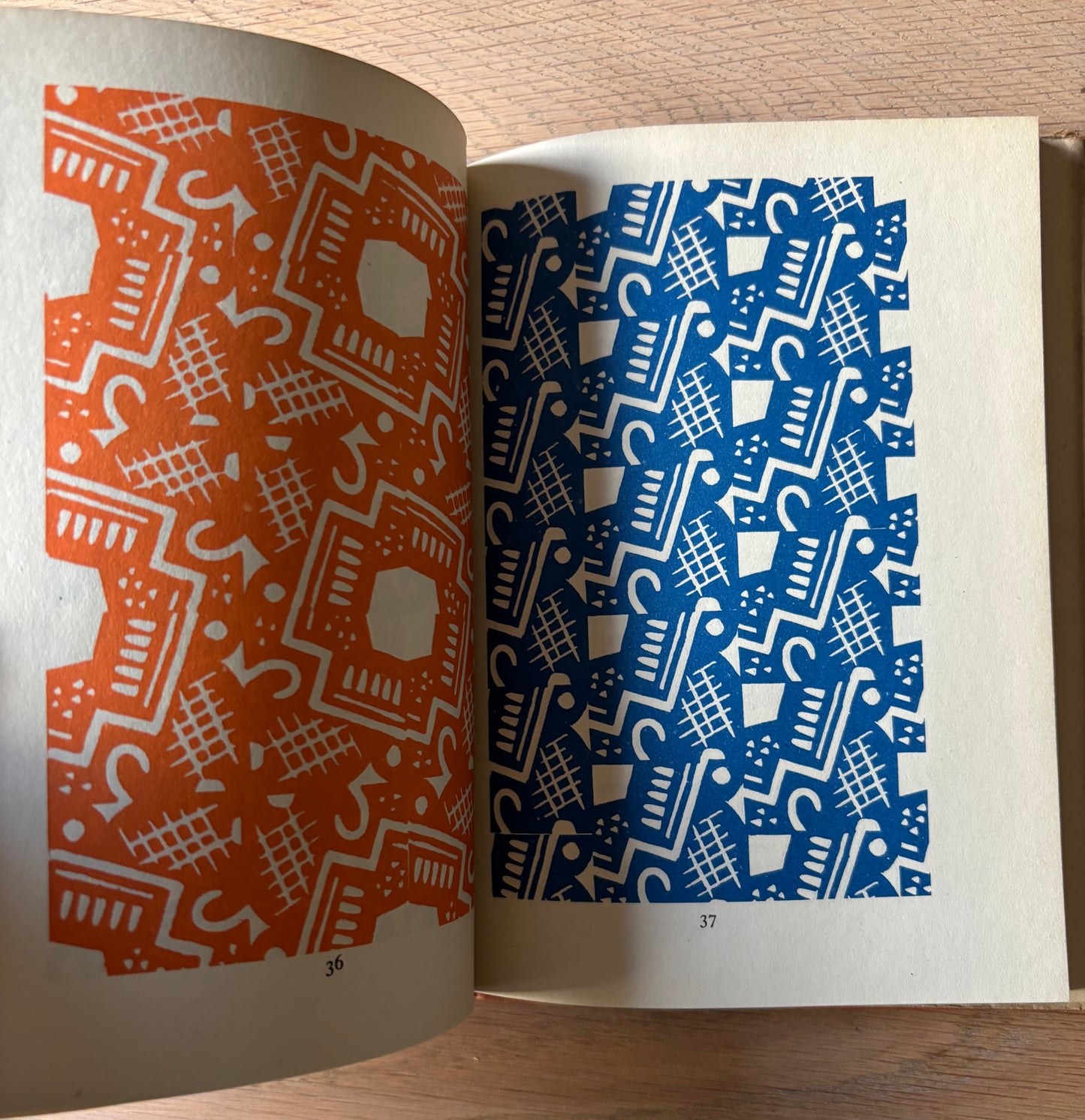H E V Gillham LINOCUTS 1947 DJ Printing Printmaking CRAFT BOOK