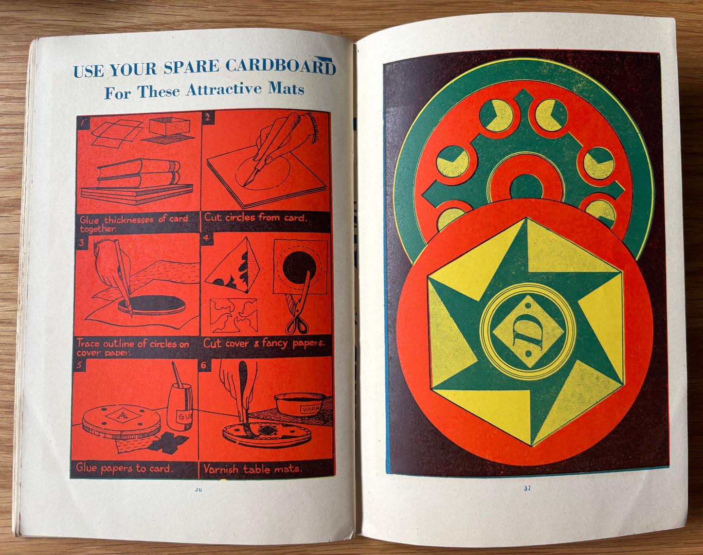 1951 ART AND CRAFT MAGAZINE Puppets CHILD EDUCATION March