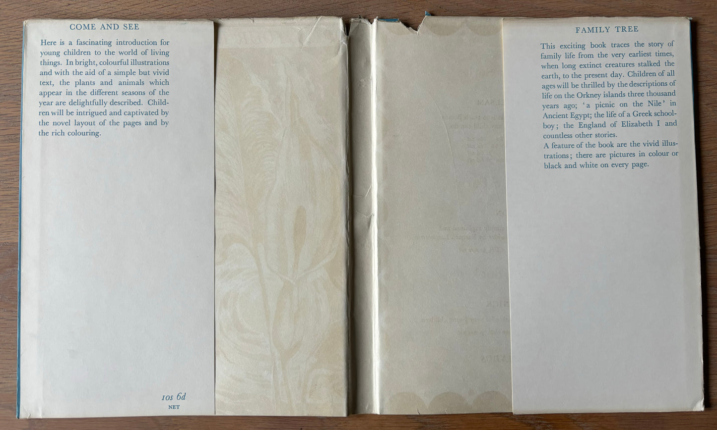 Trekkie Ritchie Parsons LIVING THINGS Chatto & Windus NATURE BOOK ILLUS - transpontinebooks