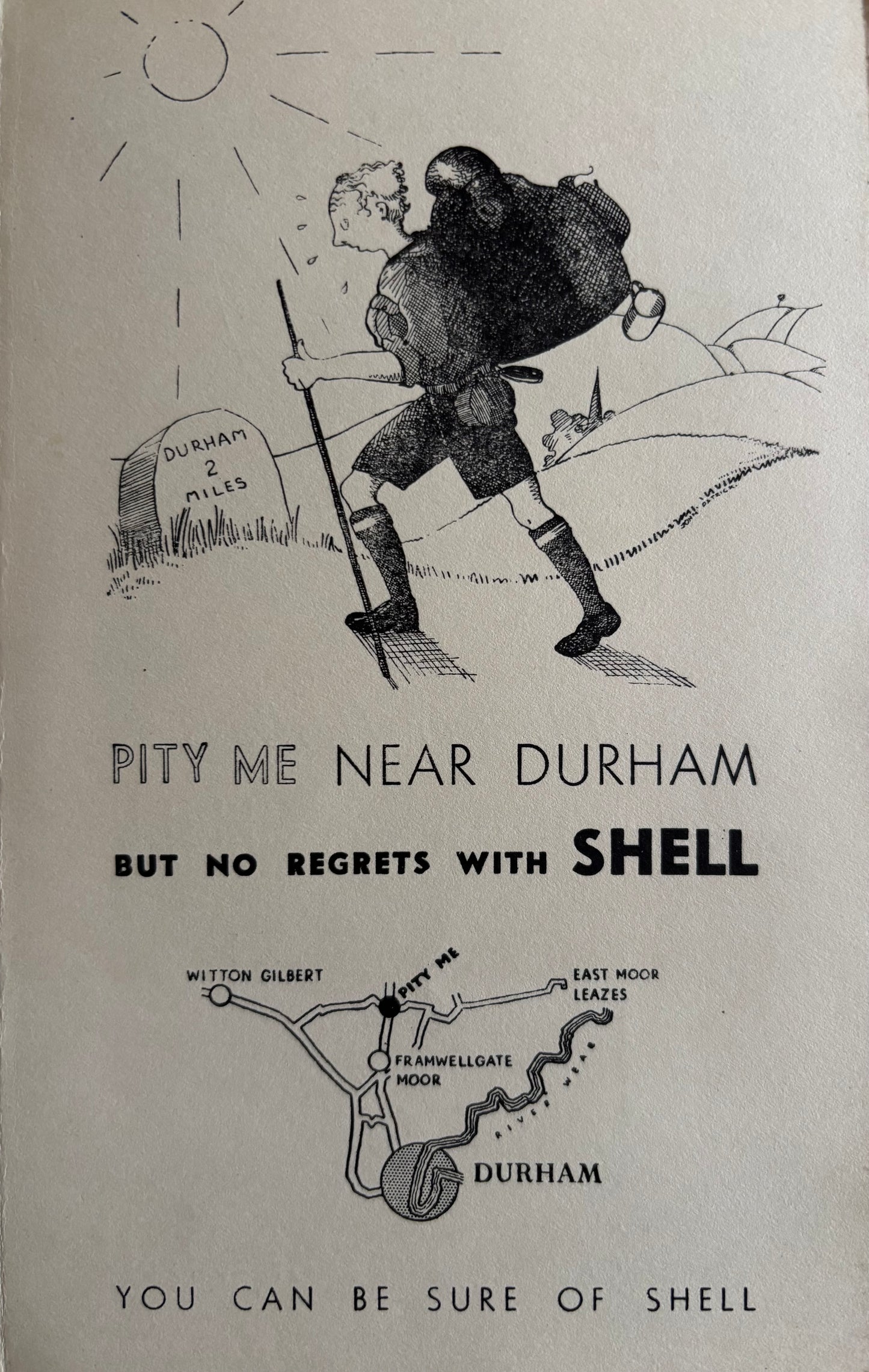 1930’s Edward Bawden 24 RECENT SHELL ADVERTISEMENTS Booklet Cartoons ILLUSTRATED