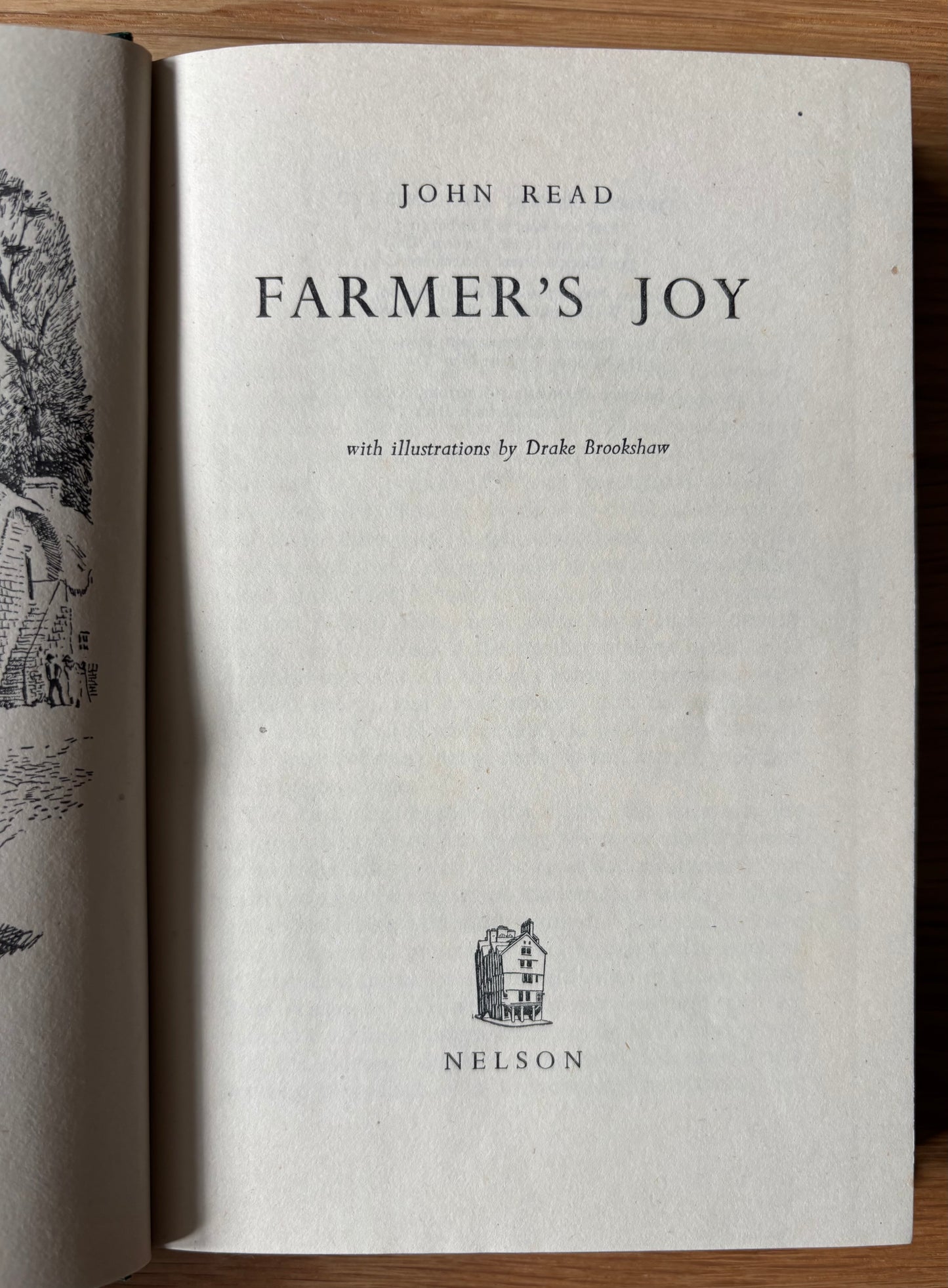 Drake Bradshaw FARMER’S JOY John Read 1st ED 1949 ILLUSTRATED