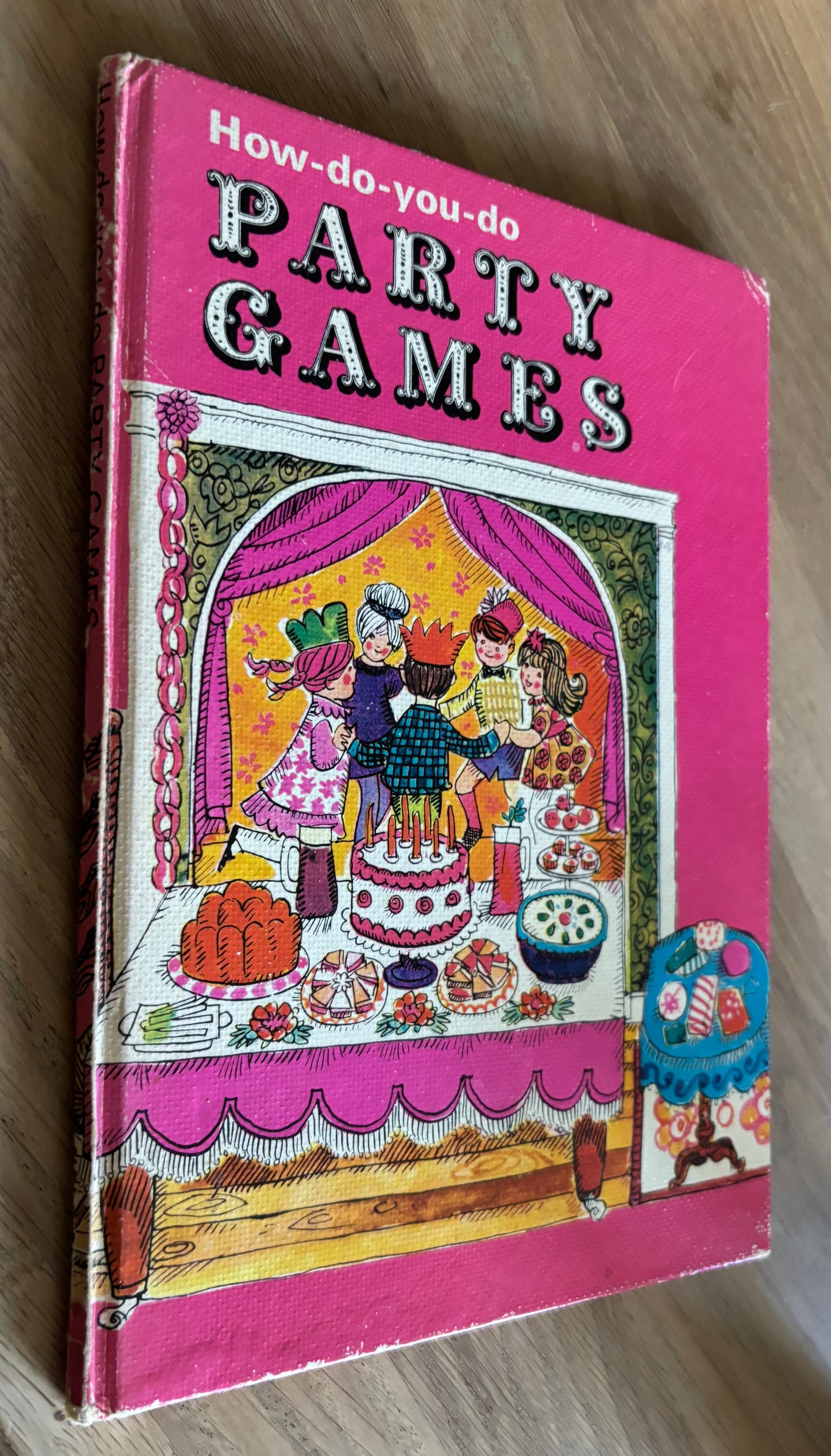Vintage HOW DO YOU DO PARTY GAMES Audrey Fawley NELSON Illustrated