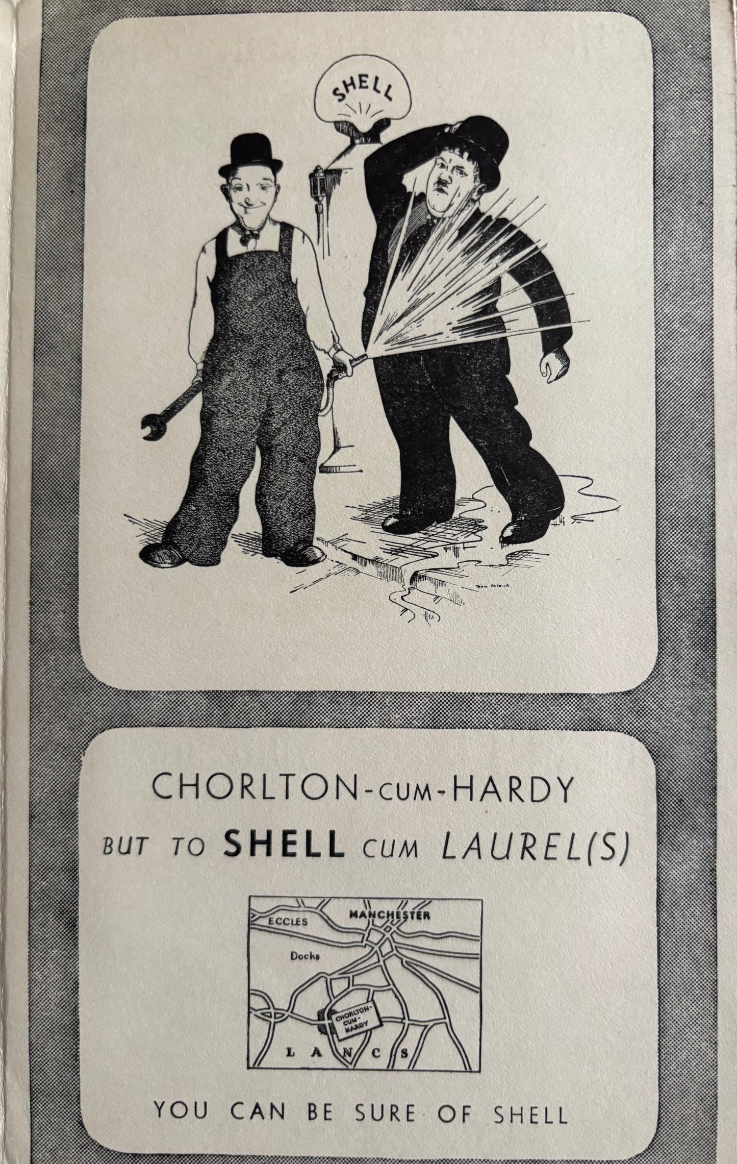 1930’s Edward Bawden 24 RECENT SHELL ADVERTISEMENTS Booklet Cartoons ILLUSTRATED