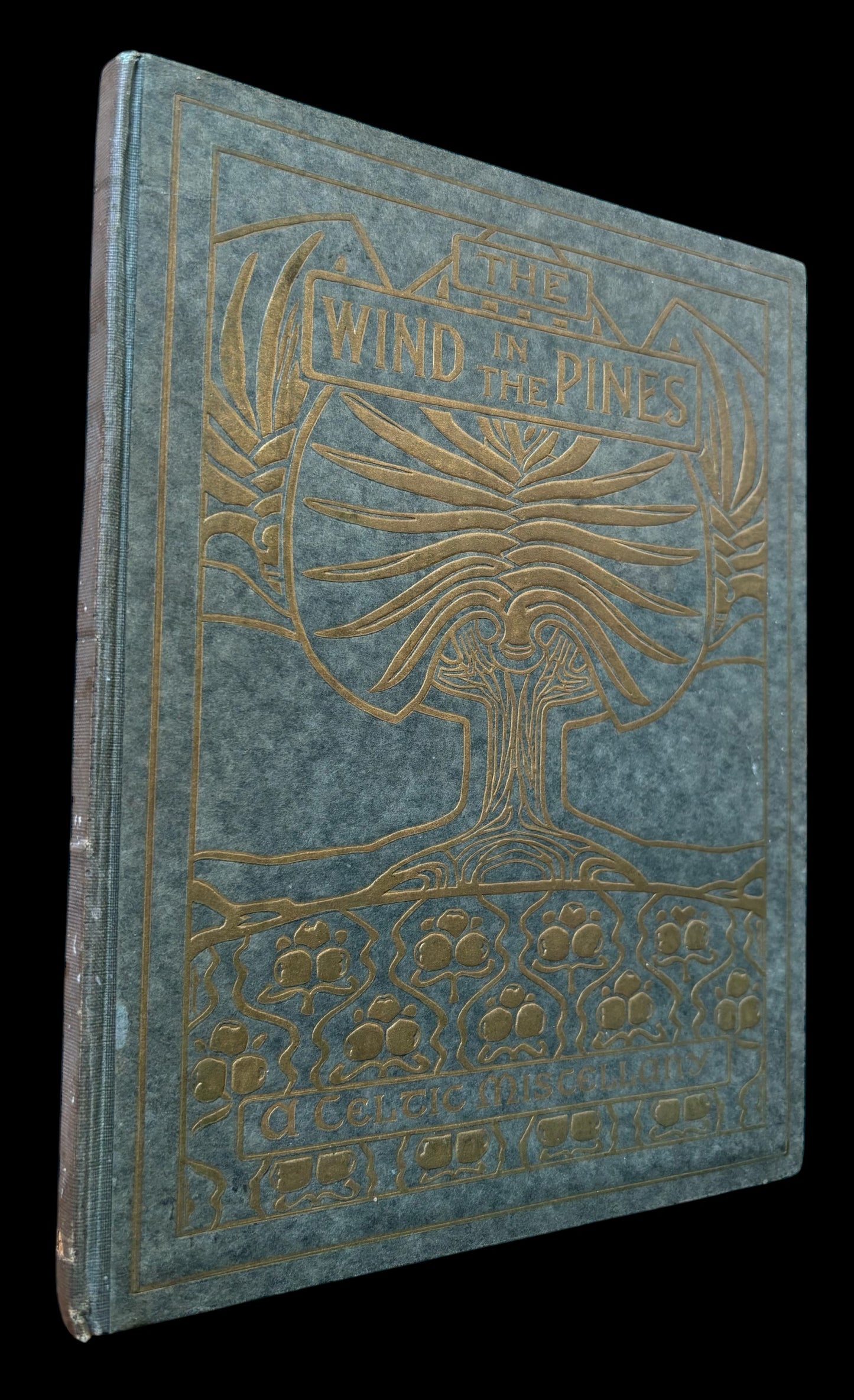 CELTIC POETRY WIND IN THE PINES John Duncan Art Nouveau 1922 Foulis SCOTTISH