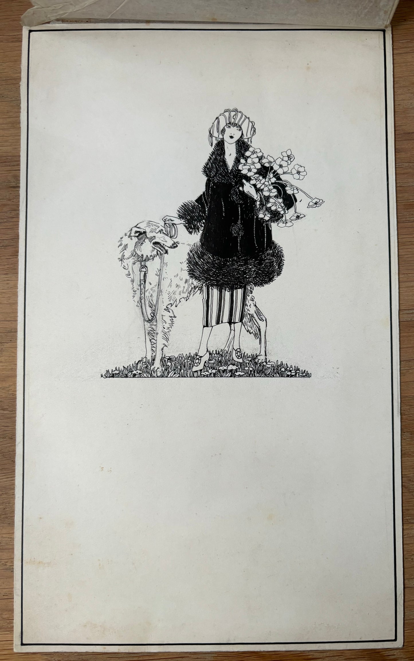 Original Artwork Illustration JESSIE ISABEL GARROW Glasgow School of Art