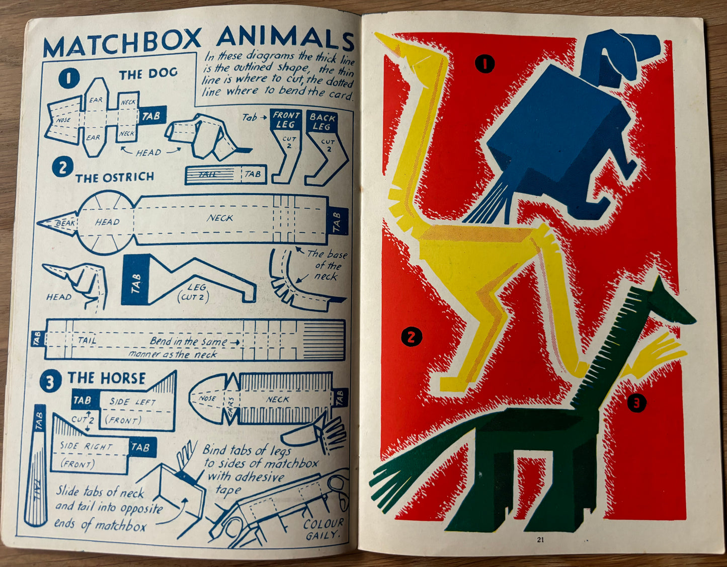 1950 ART AND CRAFT MAGAZINE Fabric Toys CHILD EDUCATION Wedge Shoes - transpontinebooks
