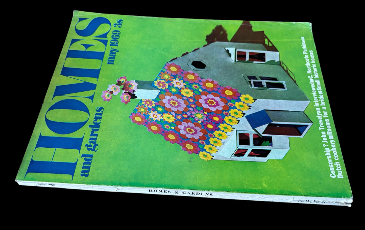 Peter Blake HOMES AND GARDENS Magazine May 1969 Elizabeth Taylor Adverts