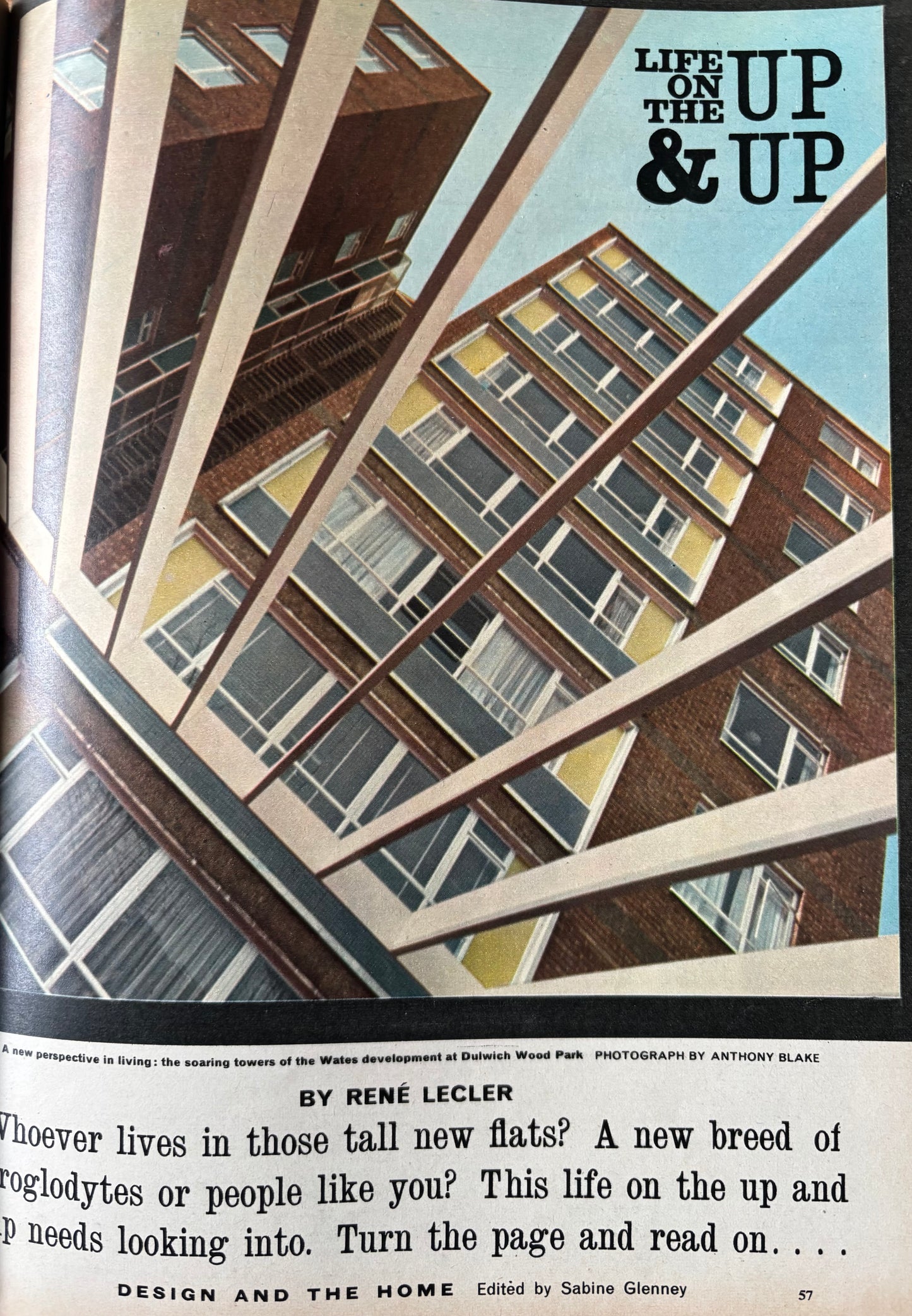 GOOD HOUSEKEEPING Magazine MARCH 1964 Illustrated NEW BUILDS WIMPEY SPAN