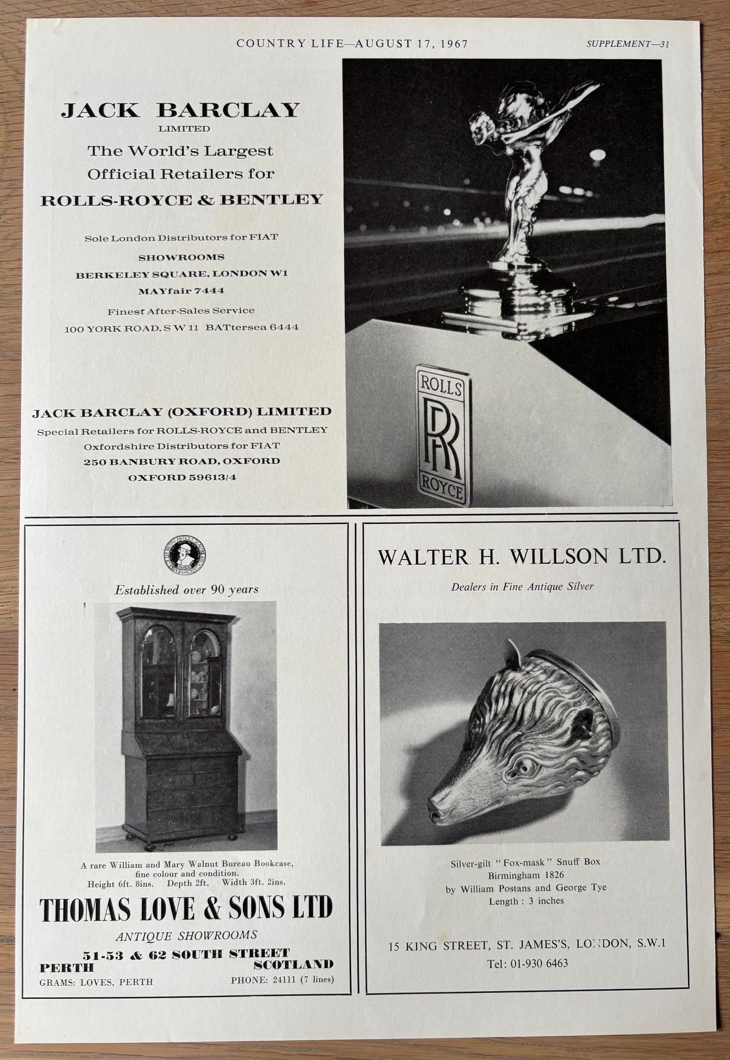 Ken Howard SELBOURNE Aug 1967 SHELL ADVERT Off The Beaten Track HAMPSHIRE