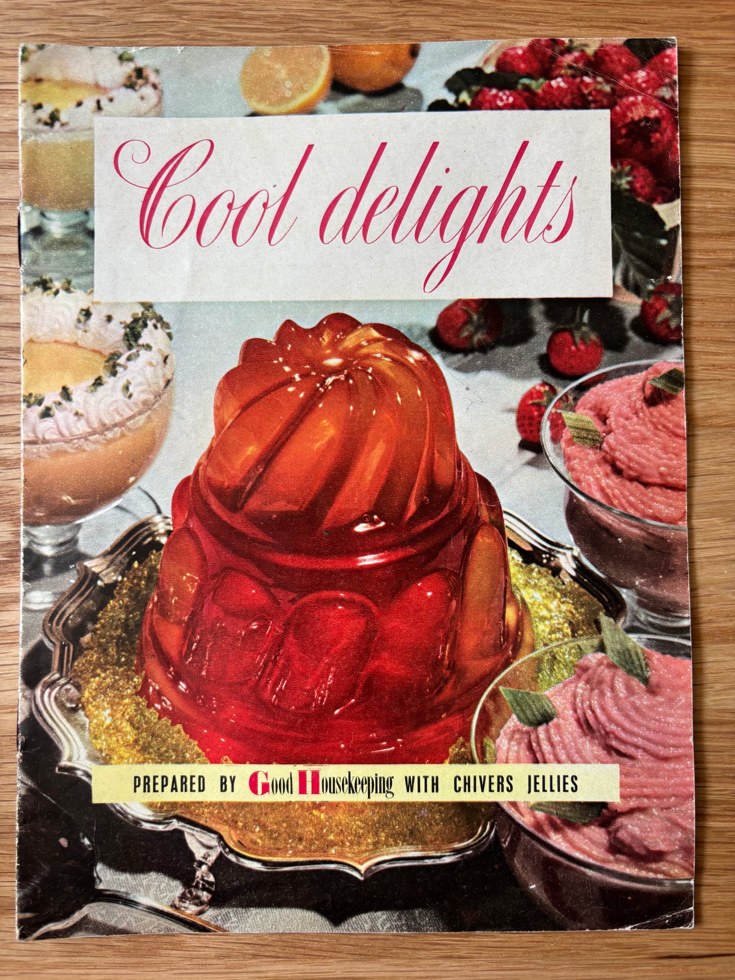 Chivers Jellies RECIPE BOOKLET 1960’s Dessert Cookbook Good Housekeeping