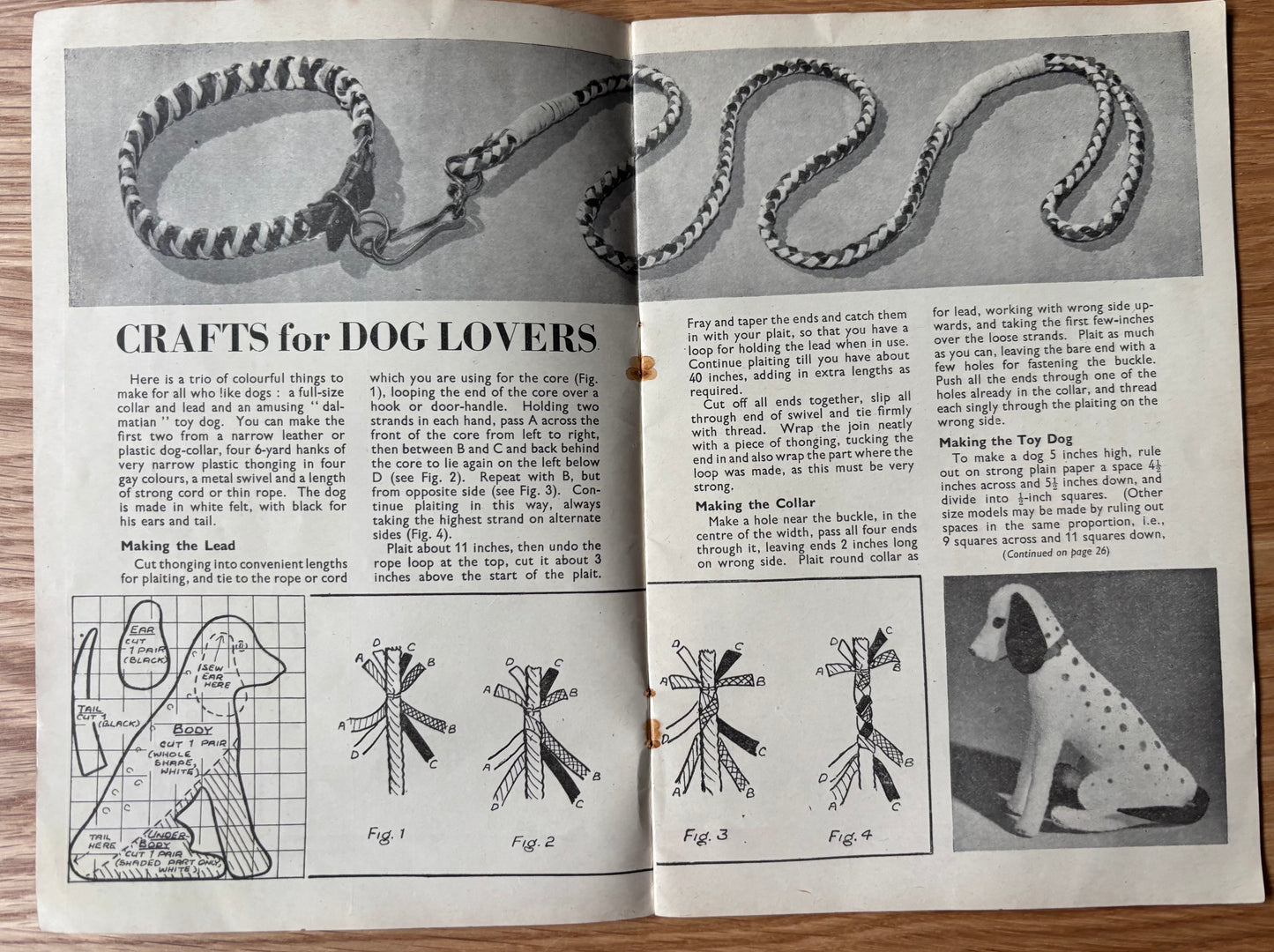 1950 ART AND CRAFT Skittles MAGAZINE CHILD EDUCATION Design Patterns