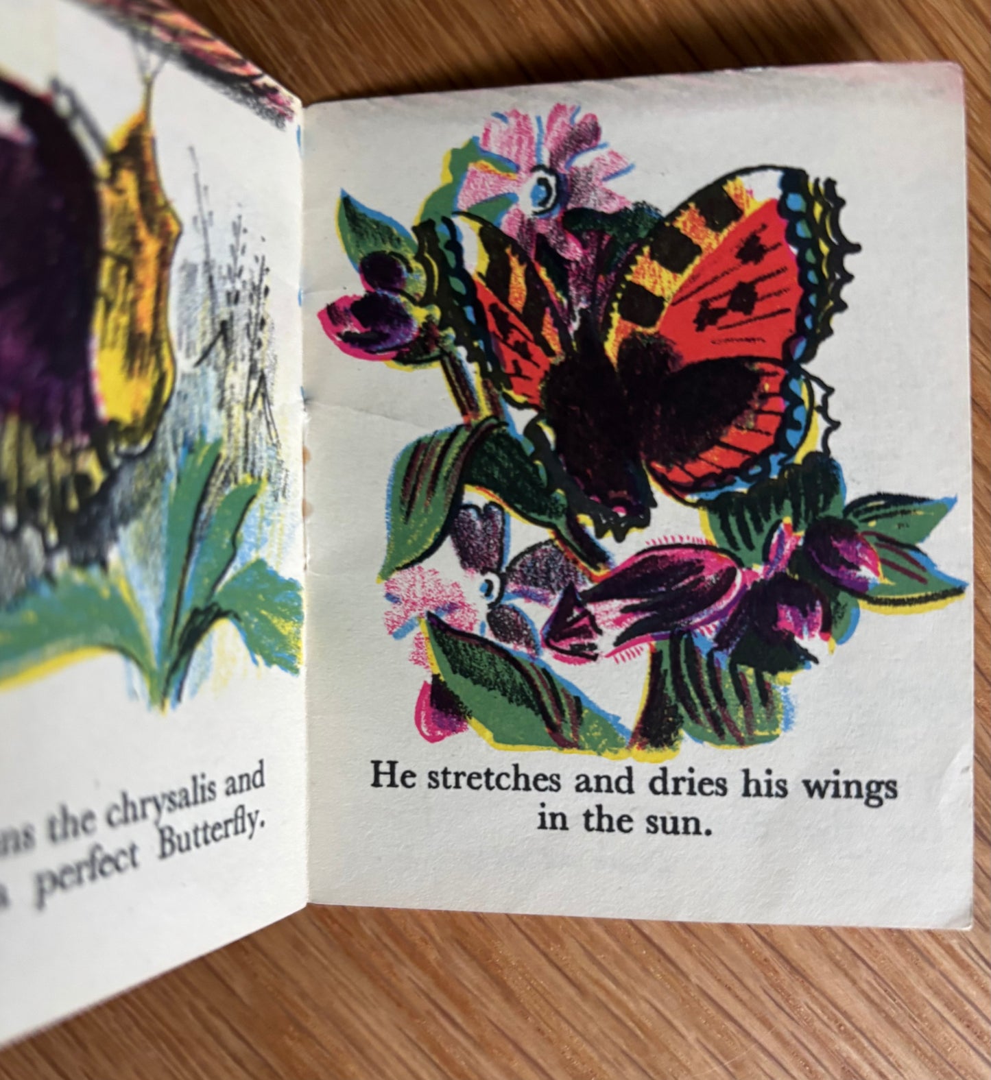 Midget Book THE BUTTERFLY Chatto & Windus 1930's TREKKIE RITCHIE Miniature