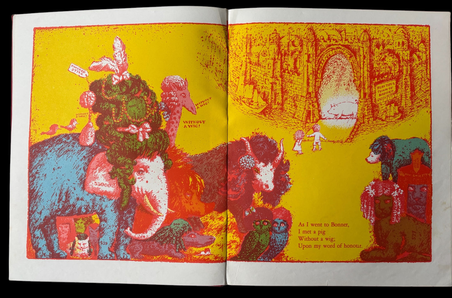 Beni Montresor I SAW A SHIP A-SAILING 1969 1st Ed Collins ILLUSTRATED