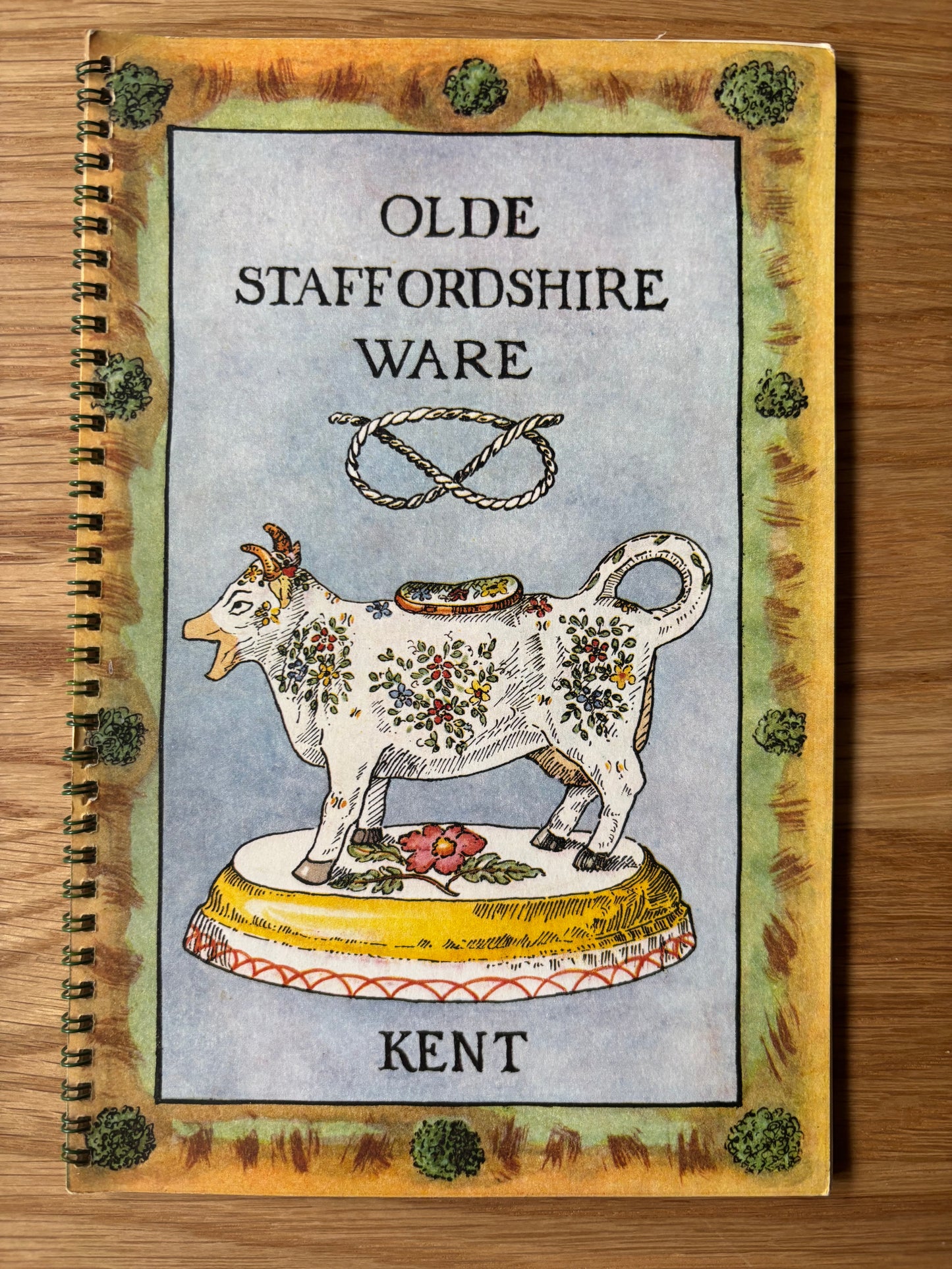 OLDE STAFFORDSHIRE WARE 1960 W H Kent BROCHURE