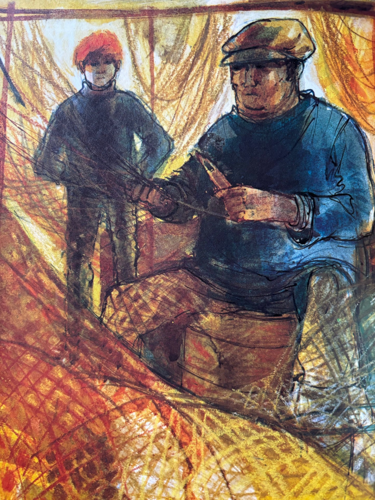 Doreen Roberts HARRY BY THE SEA 1st DJ Illustrated 1974 OUP Fishing Town