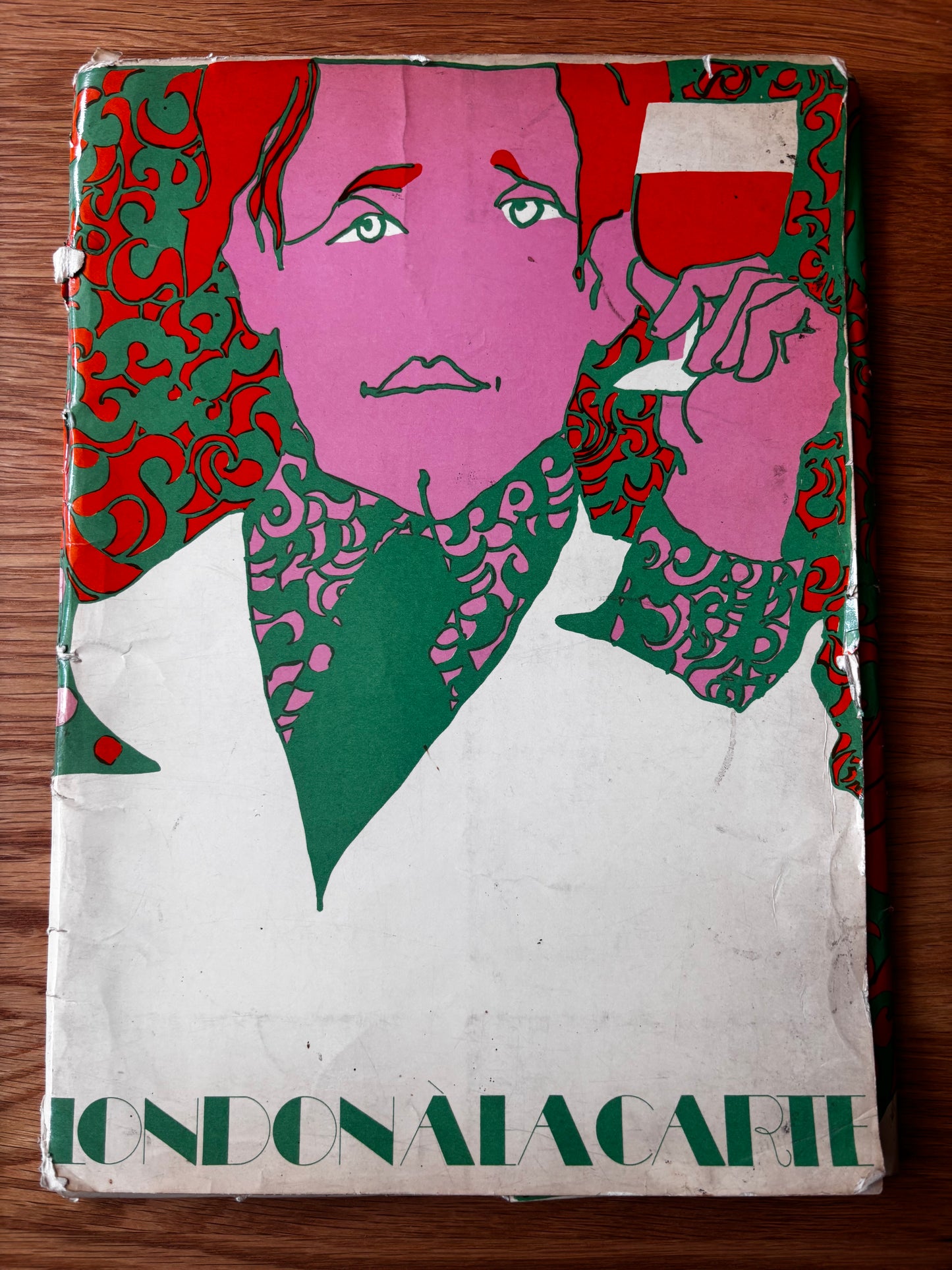 LONDON A LA CARTE 1st Habitat Facsimile Menus Conran Design 1970’s Charles Campbell