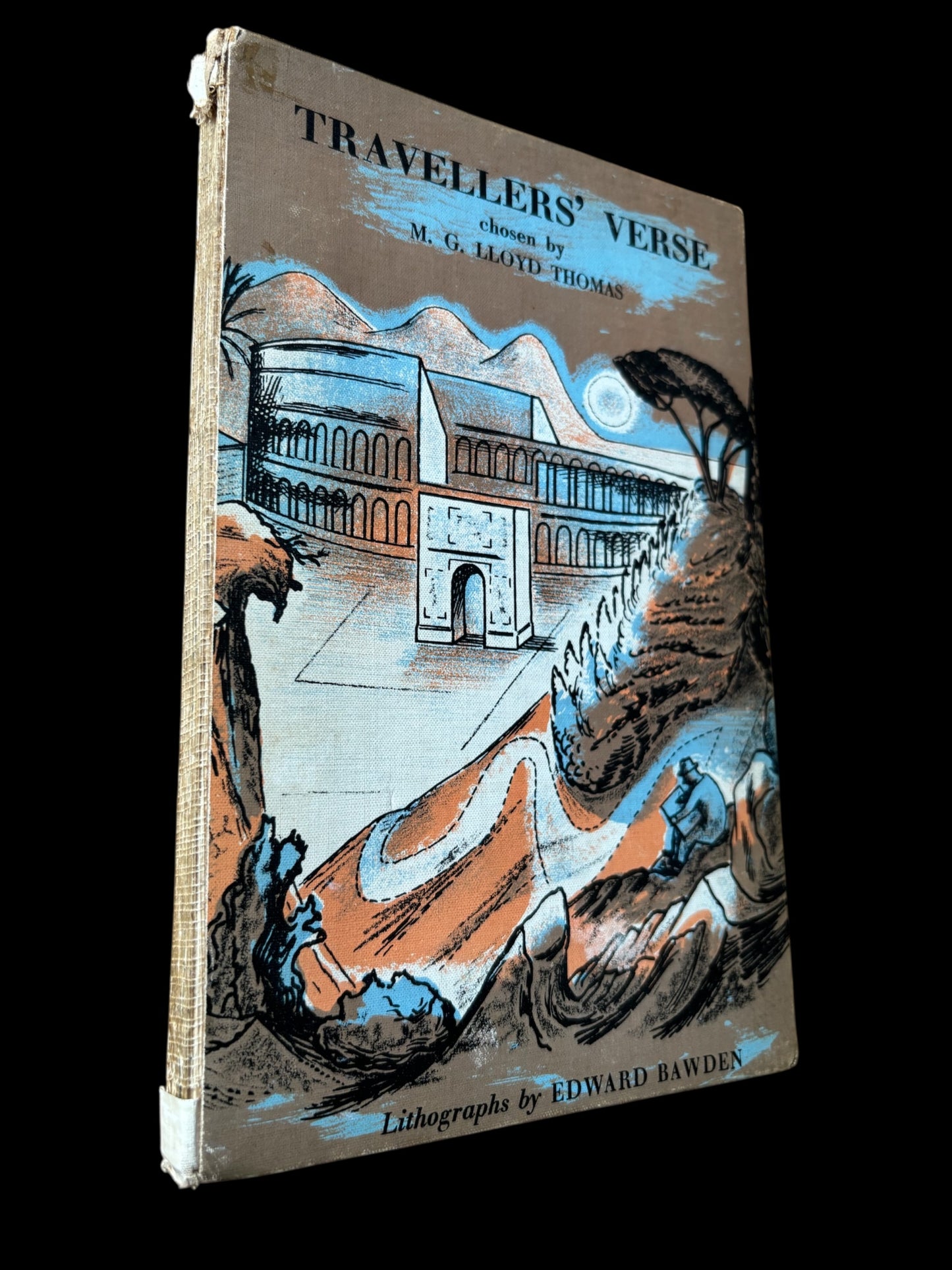 Edward Bawden TRAVELLERS’ VERSE M G Lloyd Thomas 1st Ed 1946 Curwen ILLUSTRATED