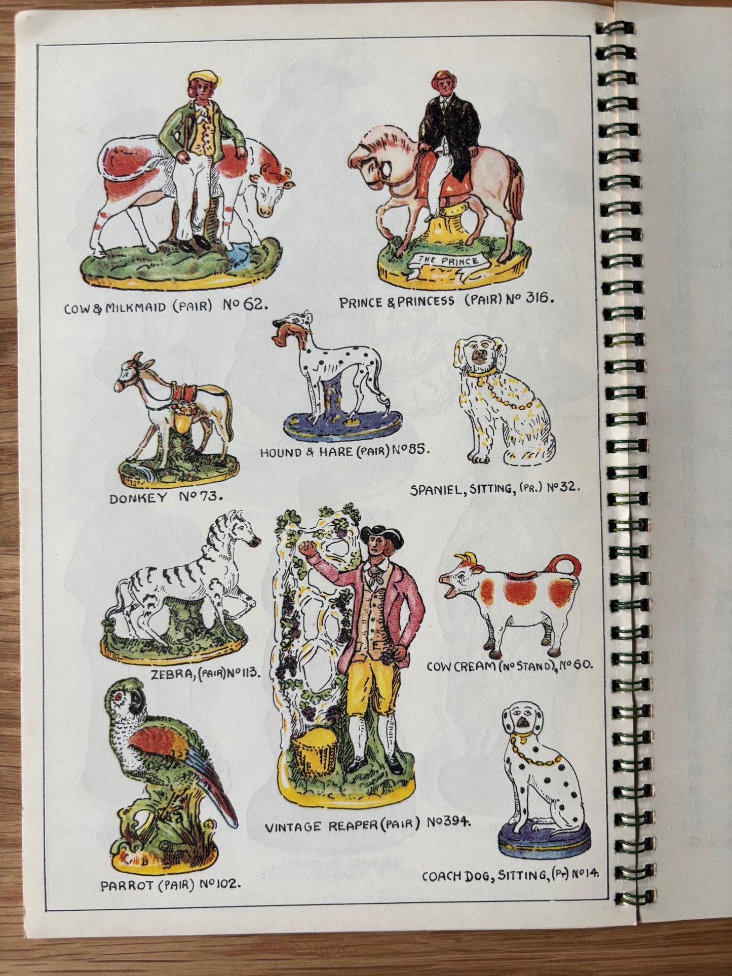 OLDE STAFFORDSHIRE WARE 1960 W H Kent BROCHURE