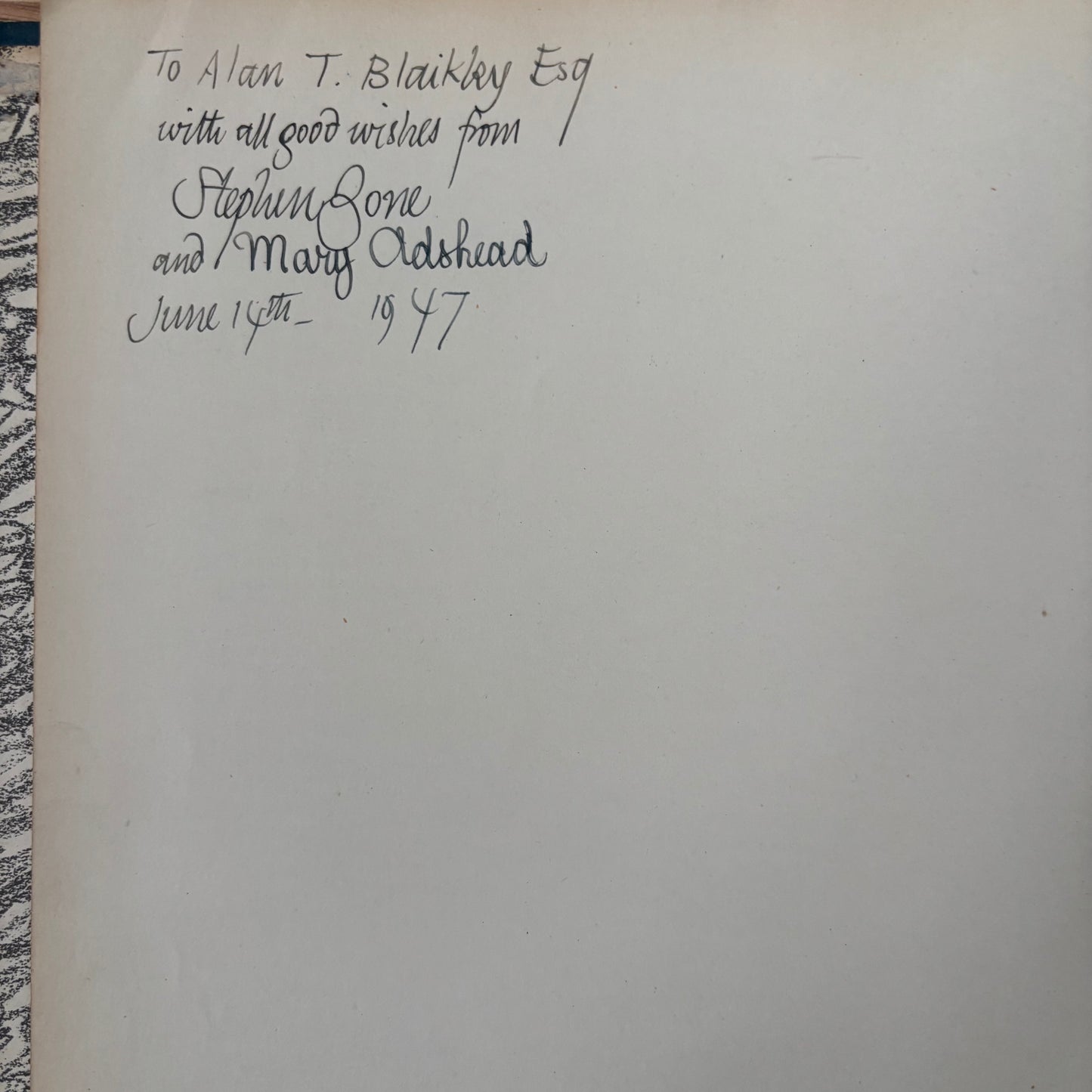 Stephen Bone Signed THE LITTLE BOY AND HIS HOUSE 1936 Mary Adshead 1st Ed J M DENT