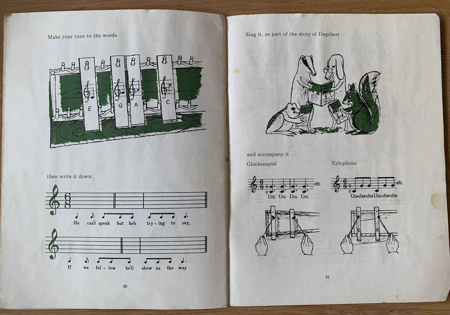 Roger Harris DAGOBERT THE DACHSHUND MUSIC WORKSHOP Autumn 1965 - transpontinebooks