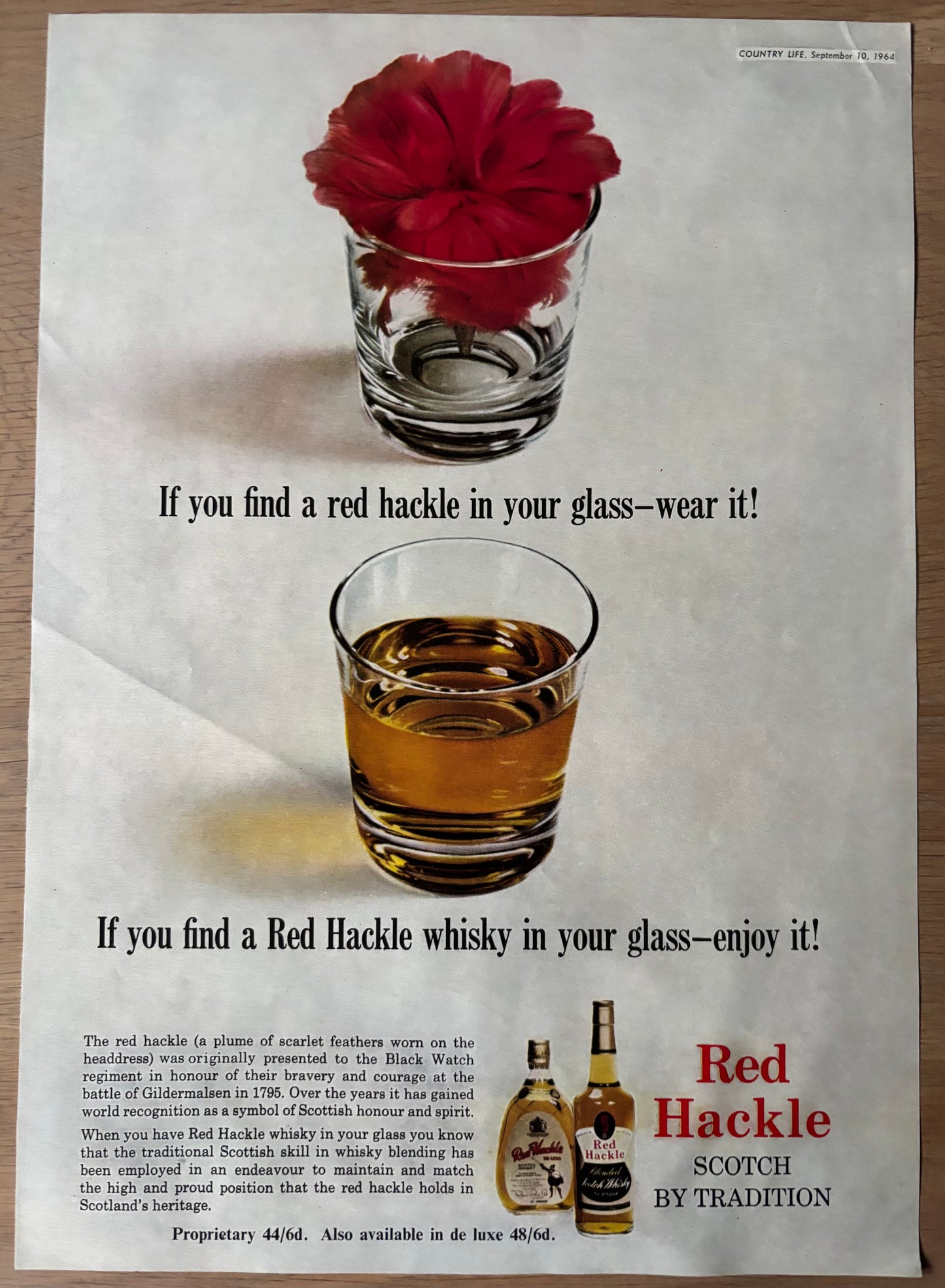 David Gentleman 1960's SHELL GUIDE TO ROADS OF BRITAIN - GREAT NORTH ROAD Advert