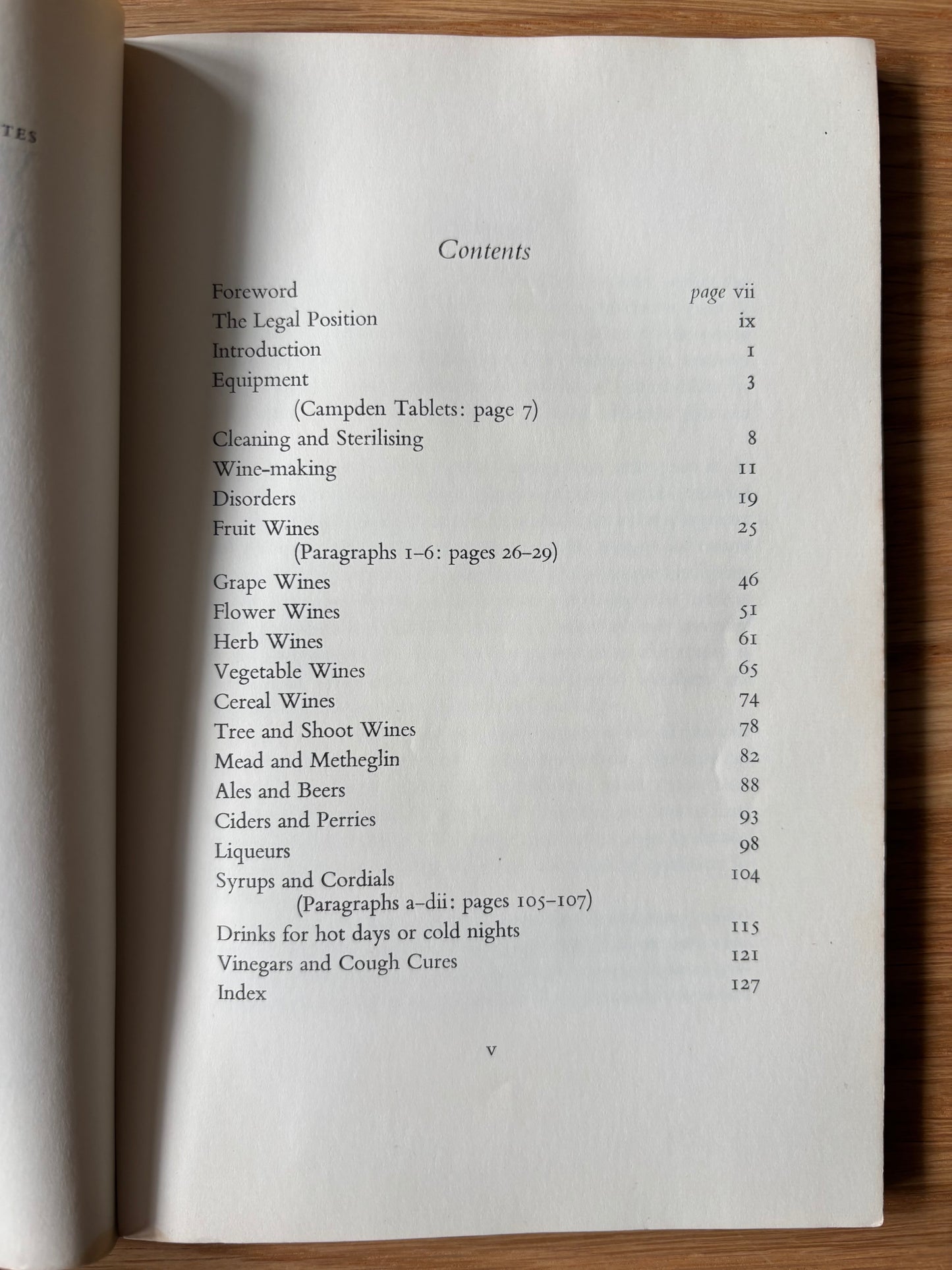 Roger Nicholson WINES SPIRITS & CORDIALS 1957 Revised Ed WOMEN'S INSTITUTE WI Recipes Beech