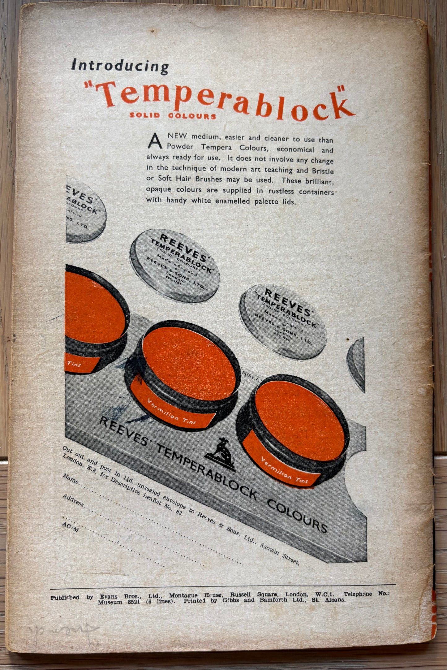 1952 ART AND CRAFT MAGAZINE May CHILD EDUCATION Activities