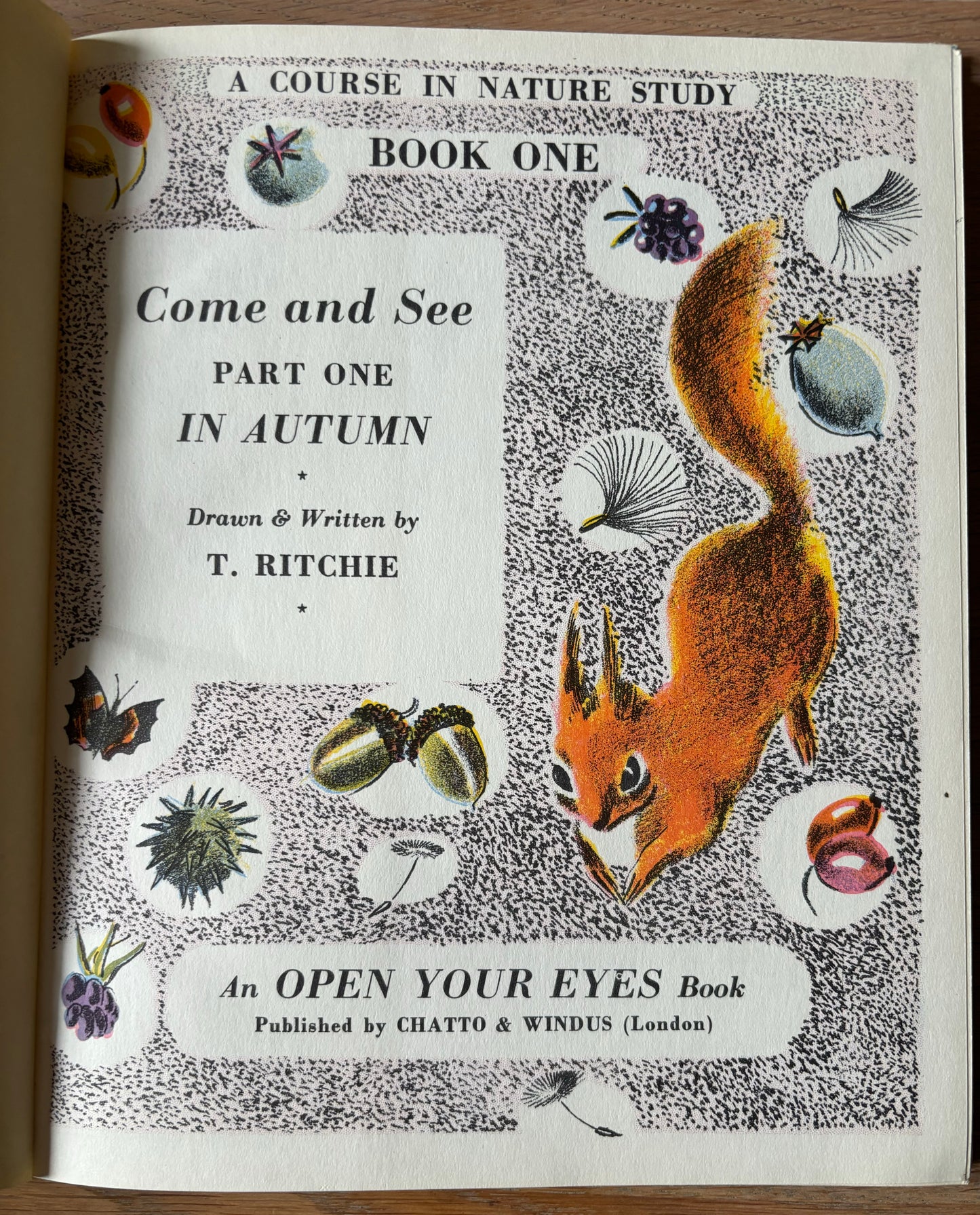Trekkie Ritchie Parsons LIVING THINGS Chatto & Windus NATURE BOOK ILLUS - transpontinebooks