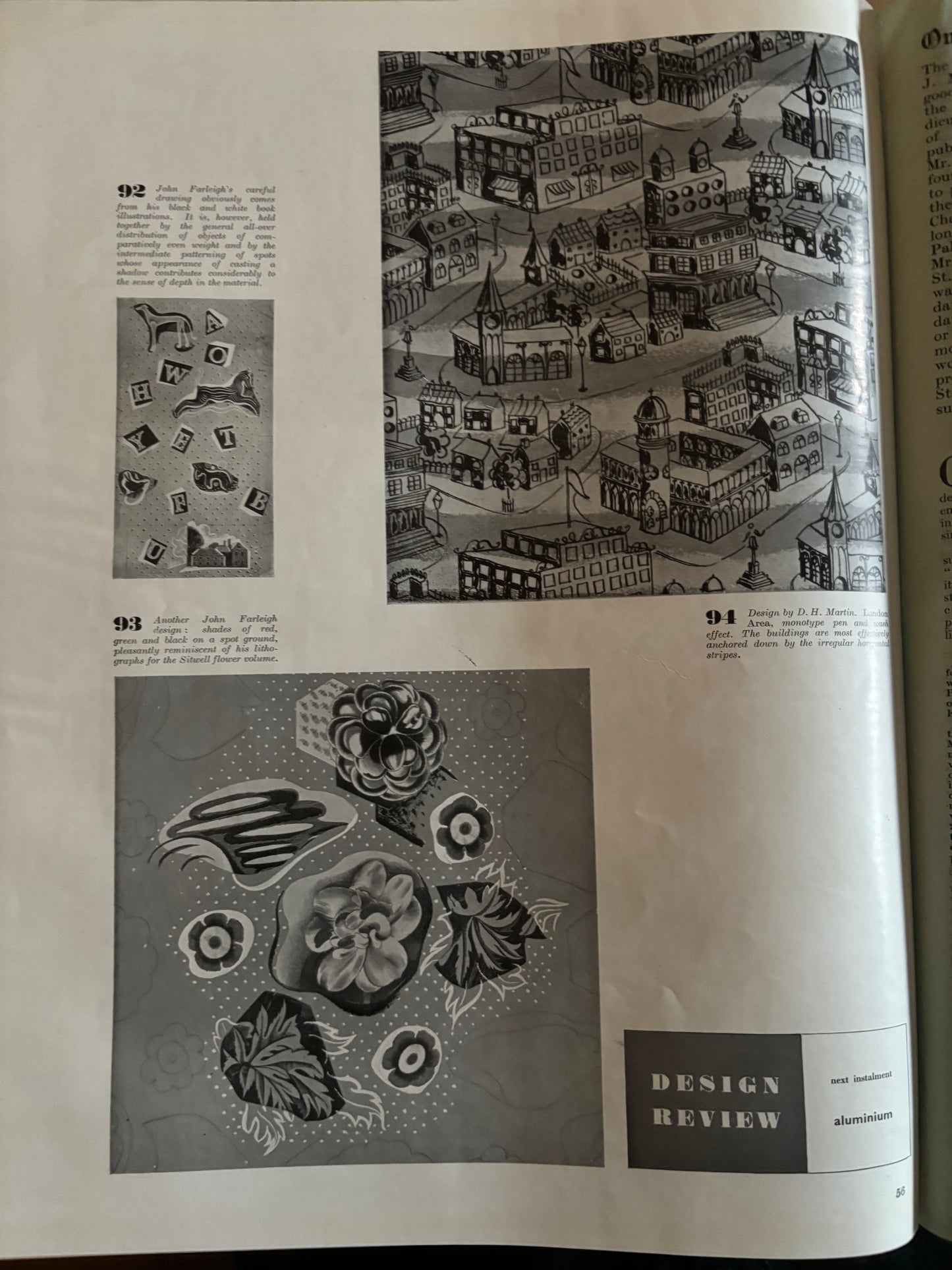 Barbara Jones THE ARCHITECTURAL REVIEW August 1945 Edward Bawden Anna Zinkeisen