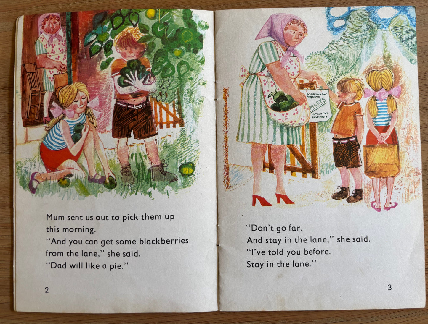 Trevor Stubley DAD’S PIE Nippers Reading Book 1976 Helen Solomon