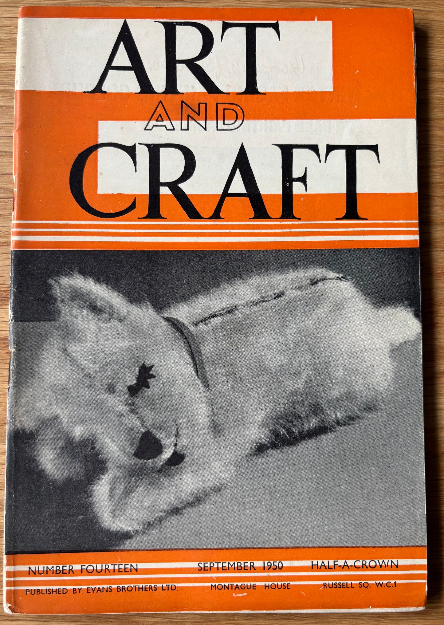 1950 ART AND CRAFT MAGAZINE September CHILD EDUCATION Paper Aprons