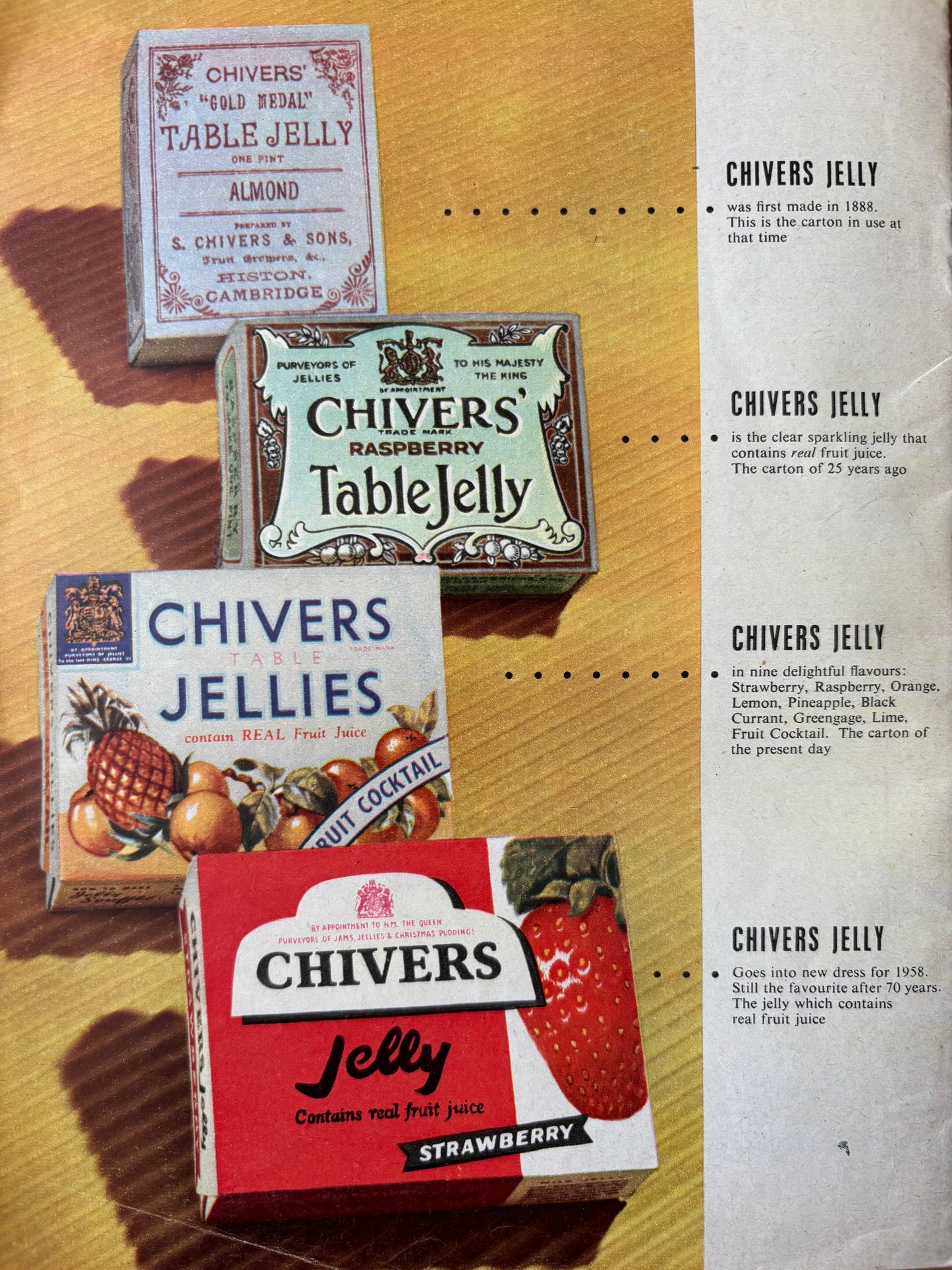 Chivers Jellies RECIPE BOOKLET 1960’s Dessert Cookbook Good Housekeeping