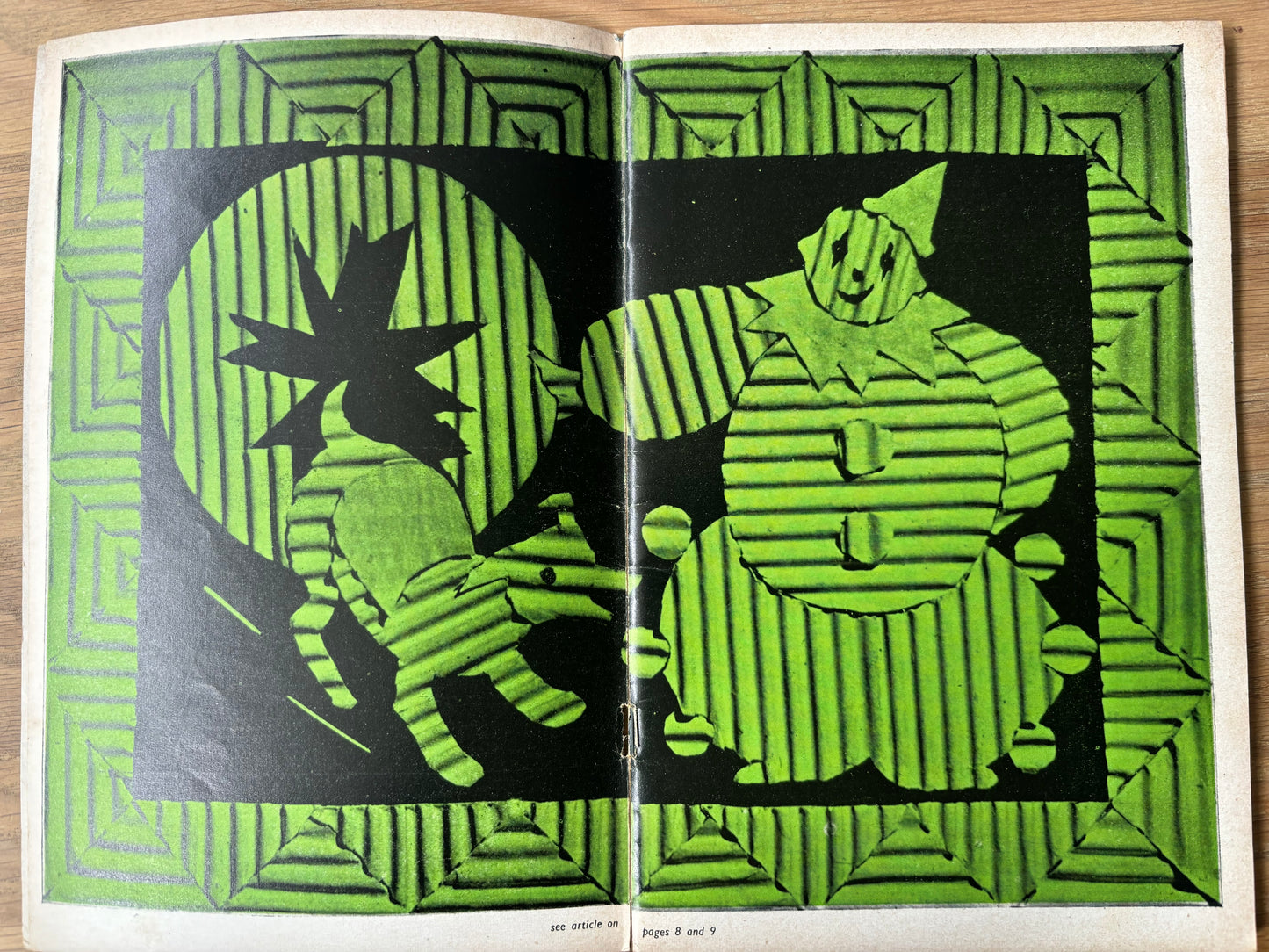 1952 ART AND CRAFT MAGAZINE Easter Spring CHILD EDUCATION March - transpontinebooks