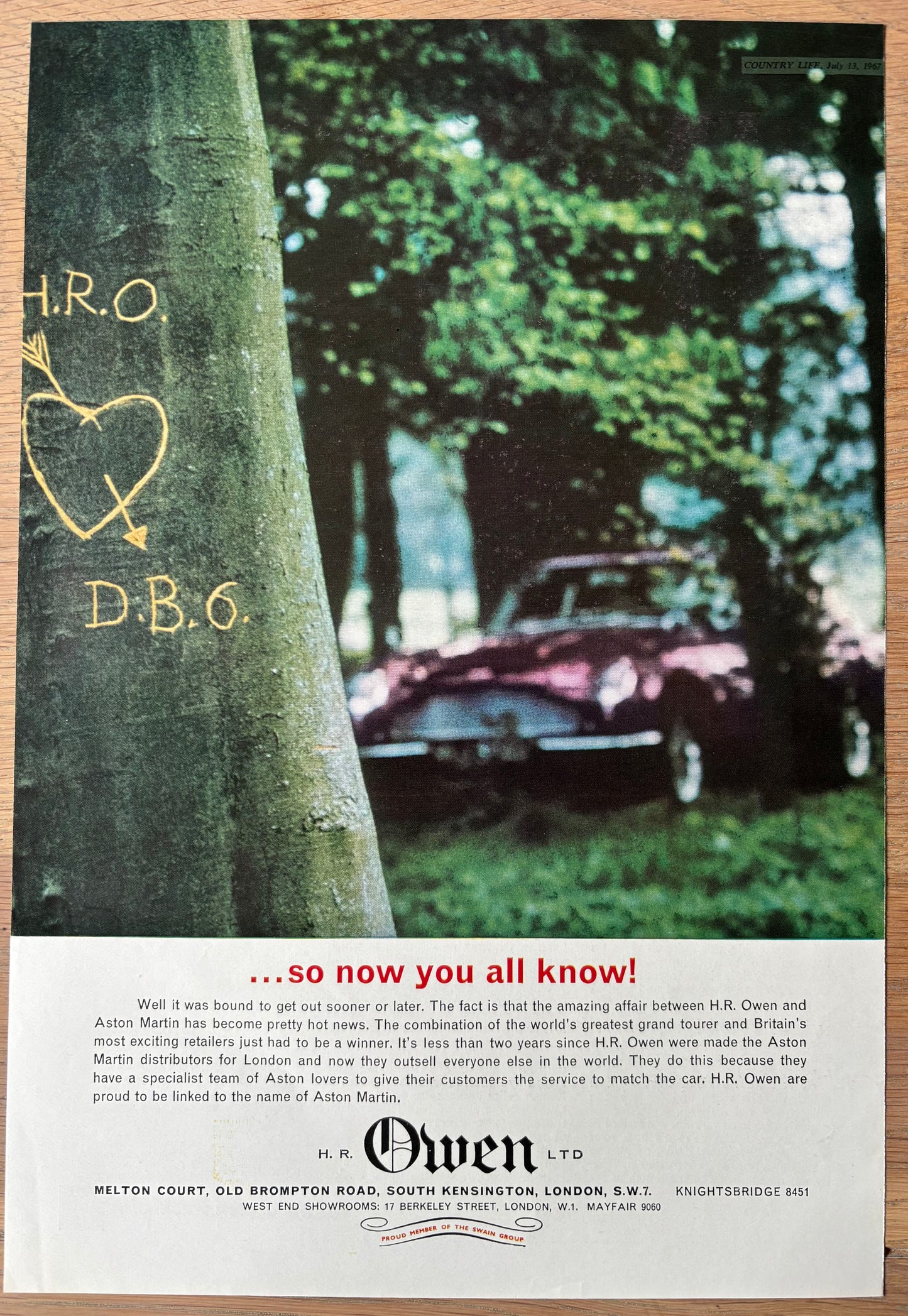 Susan Horsfield AYOTT ST LAWRENCE 1967 SHELL ADVERT Off The Beaten Track Bernard Shaw