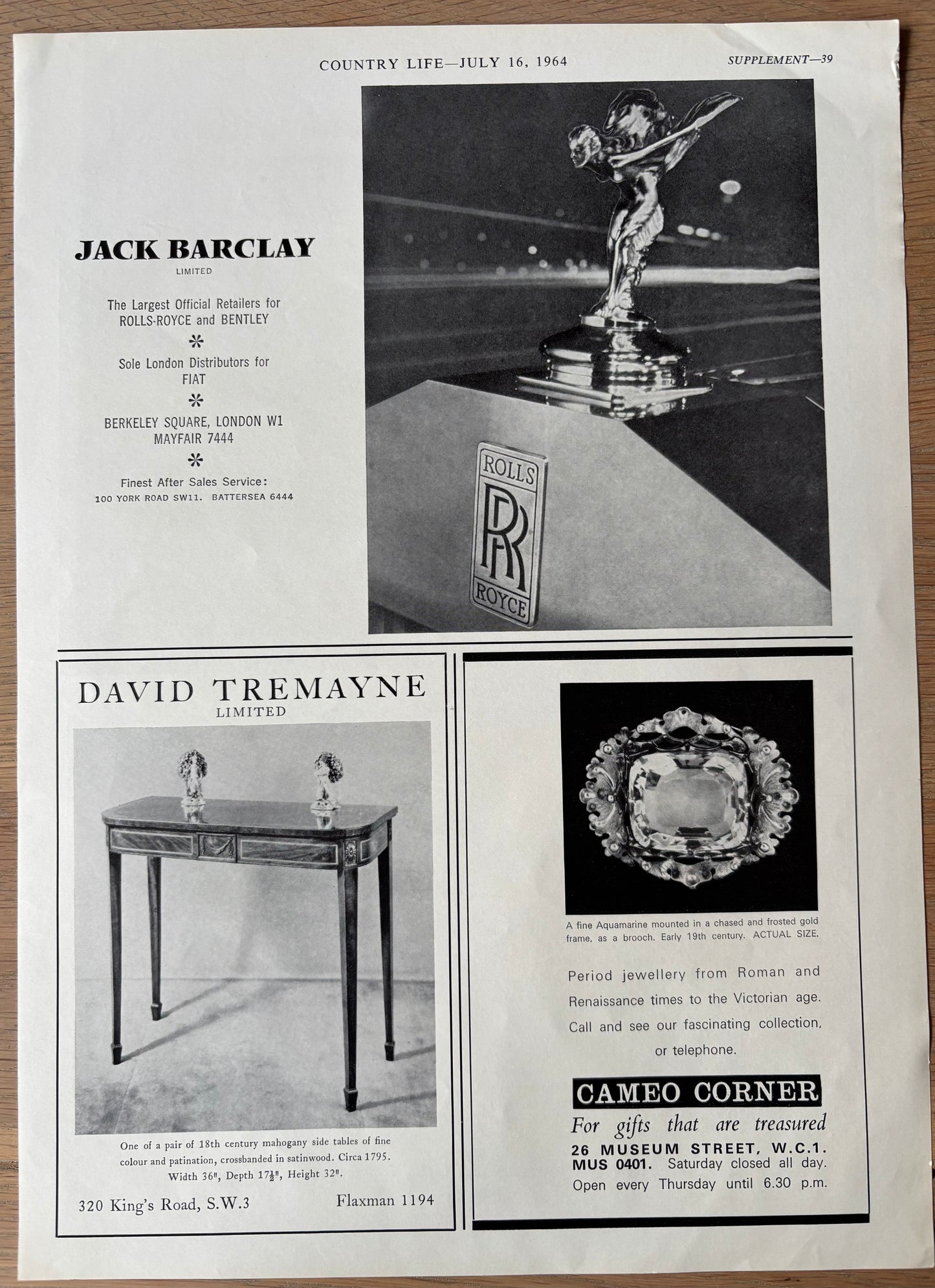 David Gentleman 1960's SHELL GUIDE TO ROADS OF BRITAIN THE CORRIEYAIRACK PASS Advert