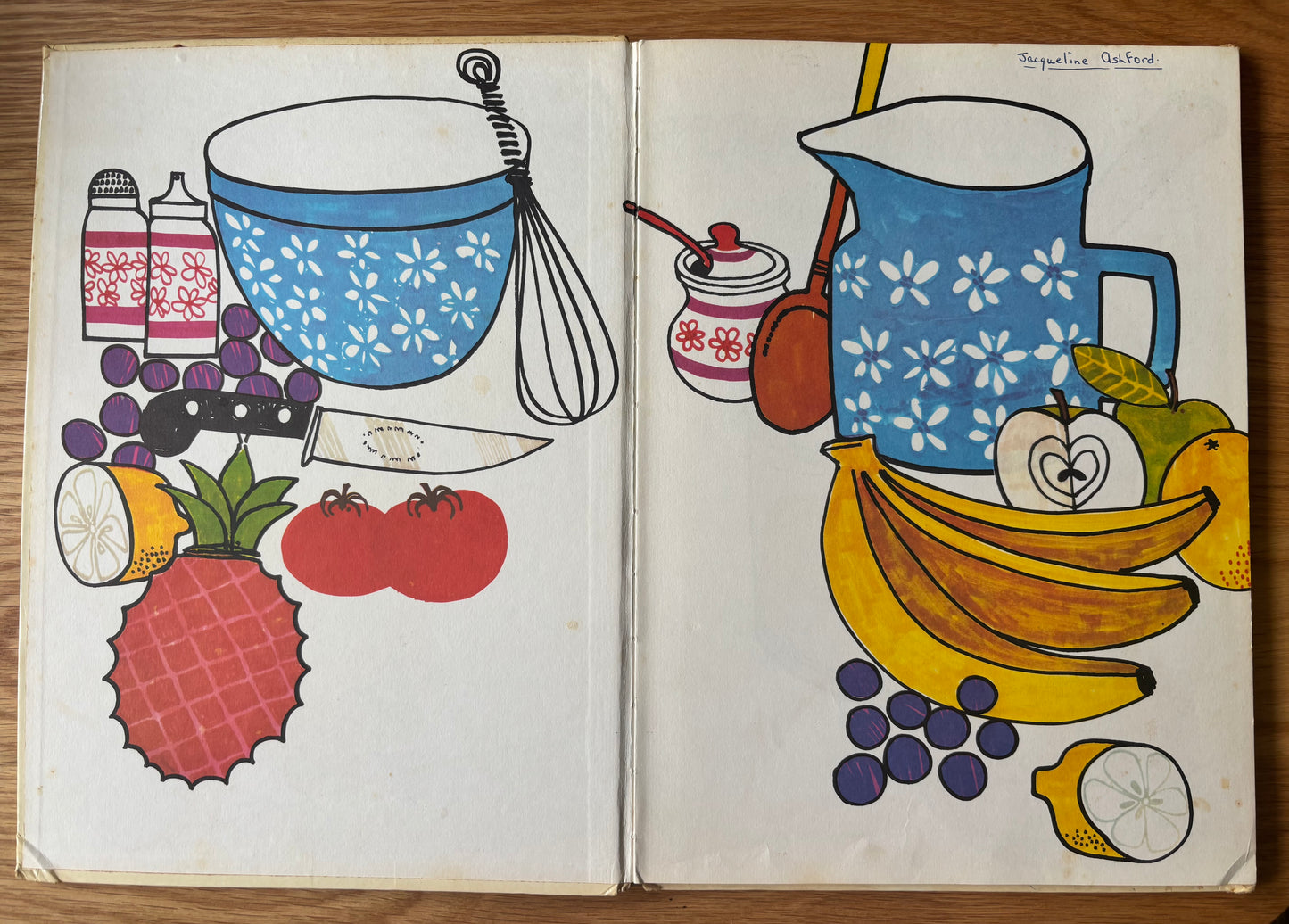 Ursula Sedgwick MY LEARN TO COOK Book Hamyln 8th Imp 1973 Martin Mayhew