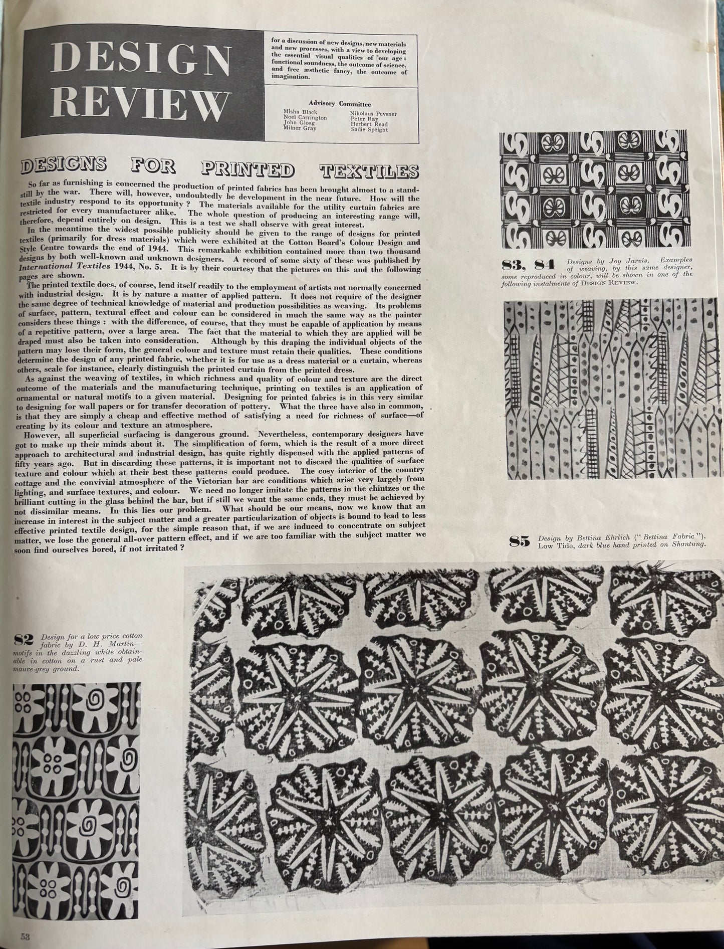 Barbara Jones THE ARCHITECTURAL REVIEW August 1945 Edward Bawden Anna Zinkeisen
